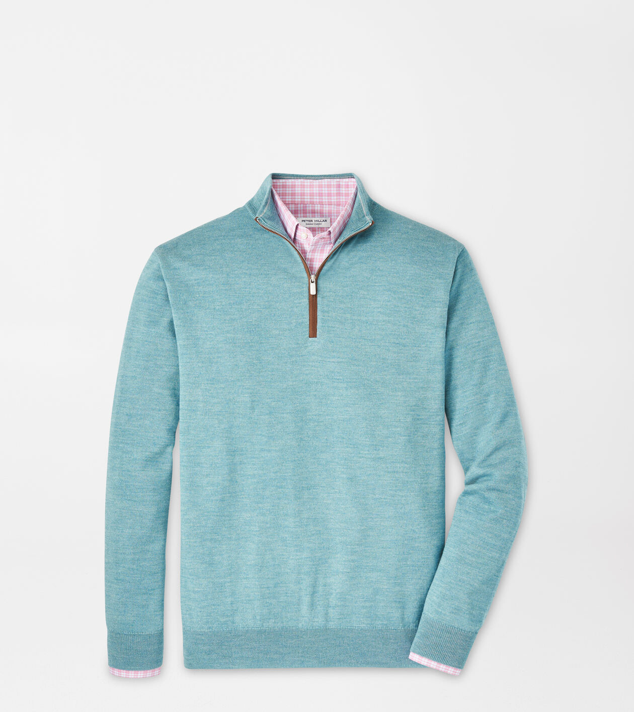 Autumn Crest Suede Trim Quarter-Zip