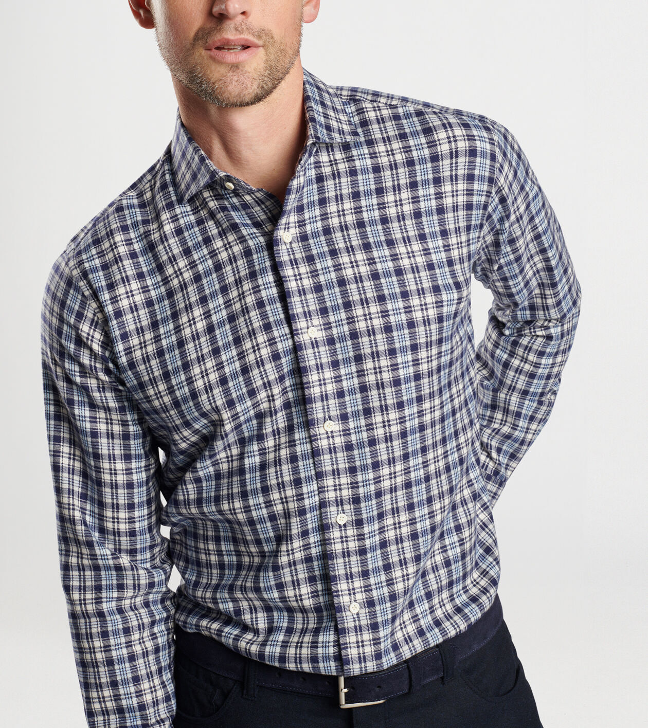 Bari Italian Flannel Sport Shirt