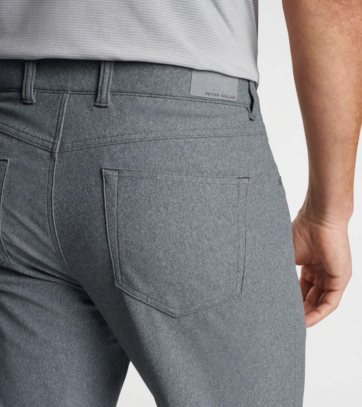 Brevard Performance Flannel Five-Pocket Pant