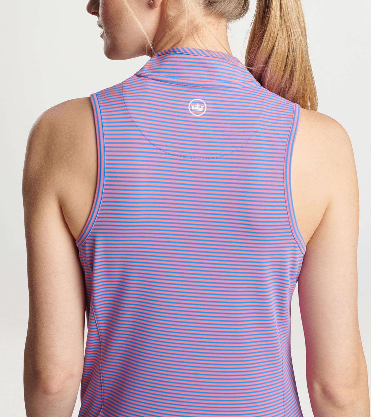 Vista Stripe Shirley Sleeveless Polo