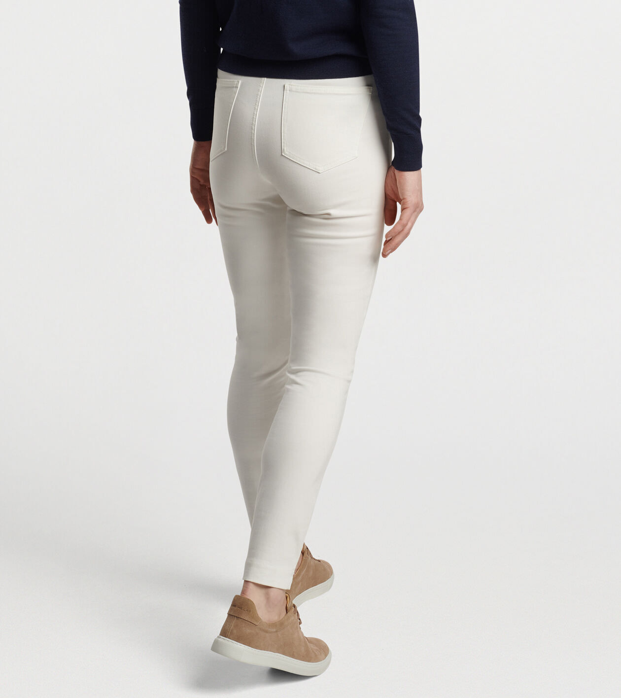 Karlie Stretch Sateen High Rise Pant
