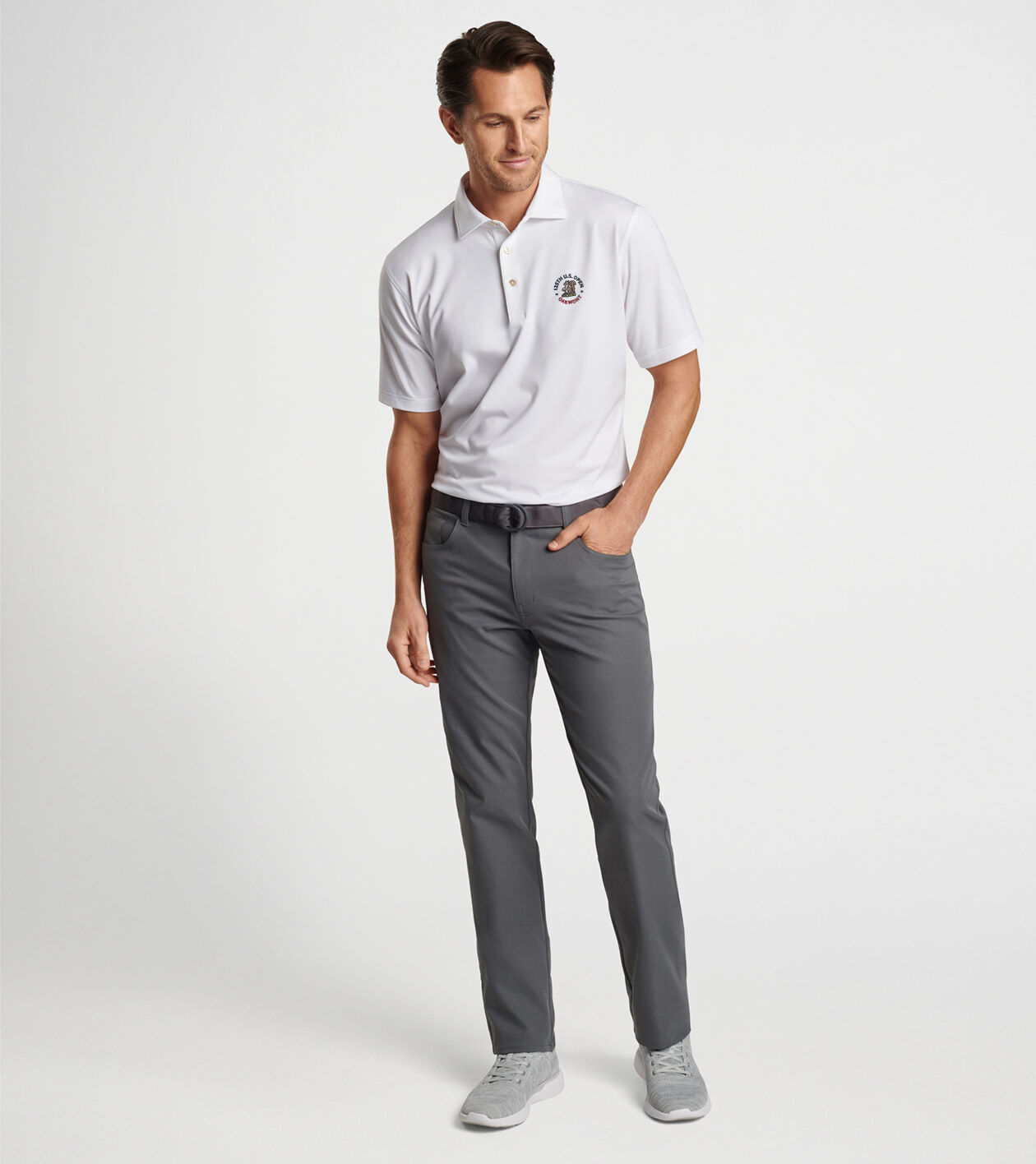 125th U.S. Open Solid Performance Jersey Polo