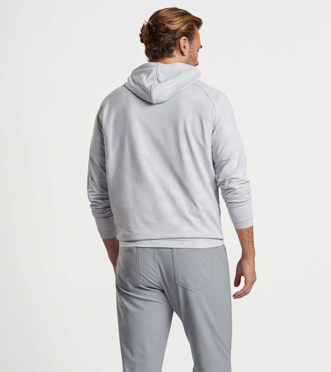 Pine Windowpane Camo Performance Hoodie