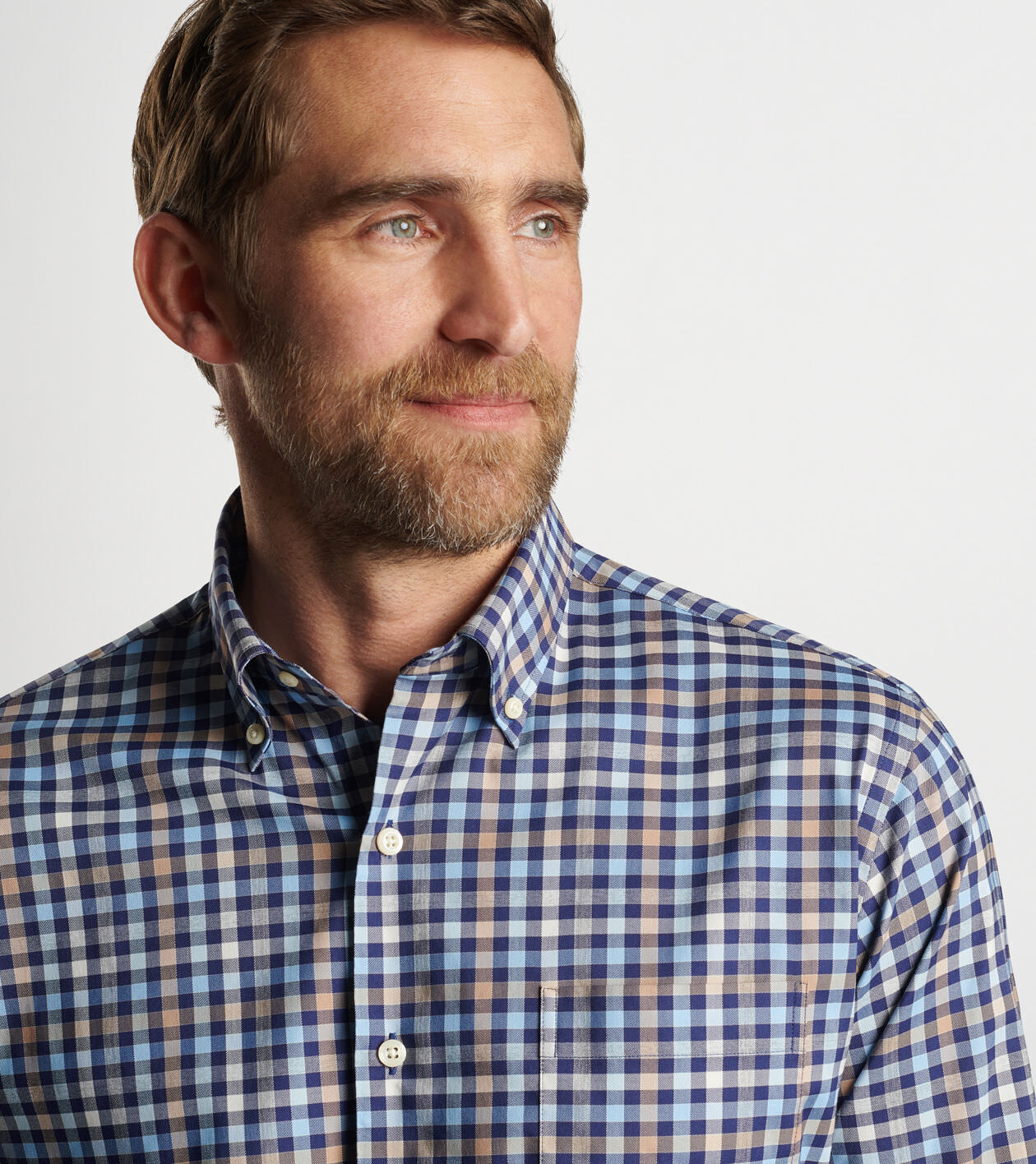 Chambly Crown Lite Cotton-Stretch Sport Shirt