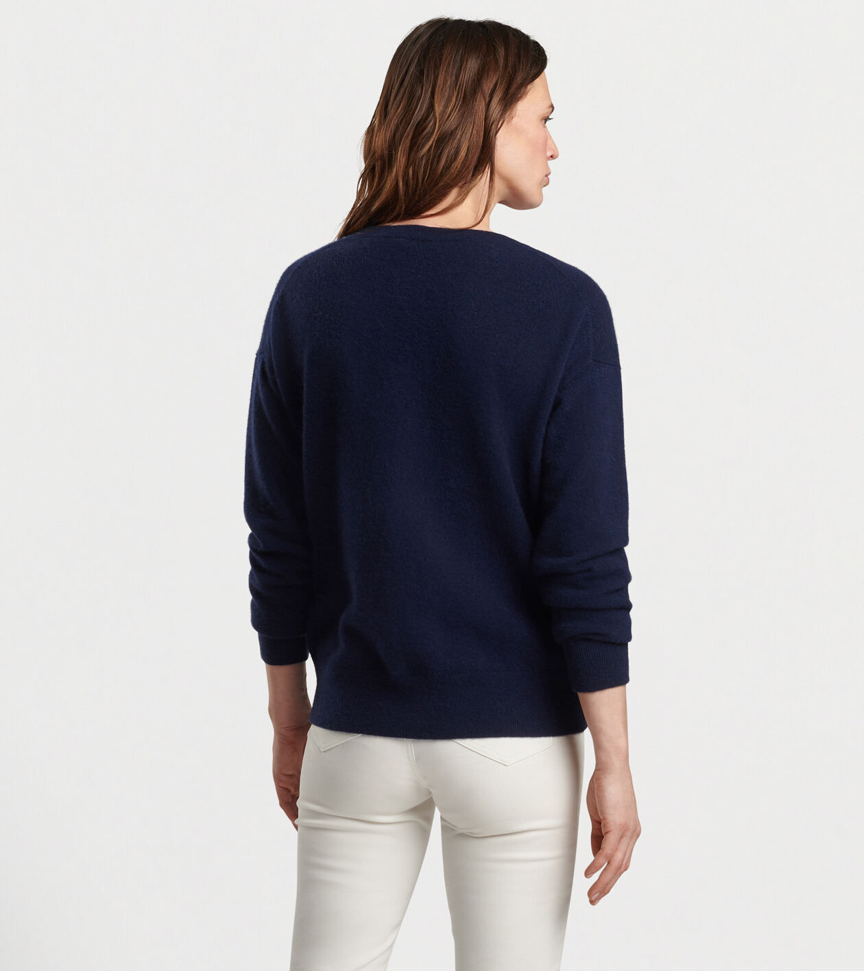 Women's Artisan Crafted Cashmere V-Neck Sweater