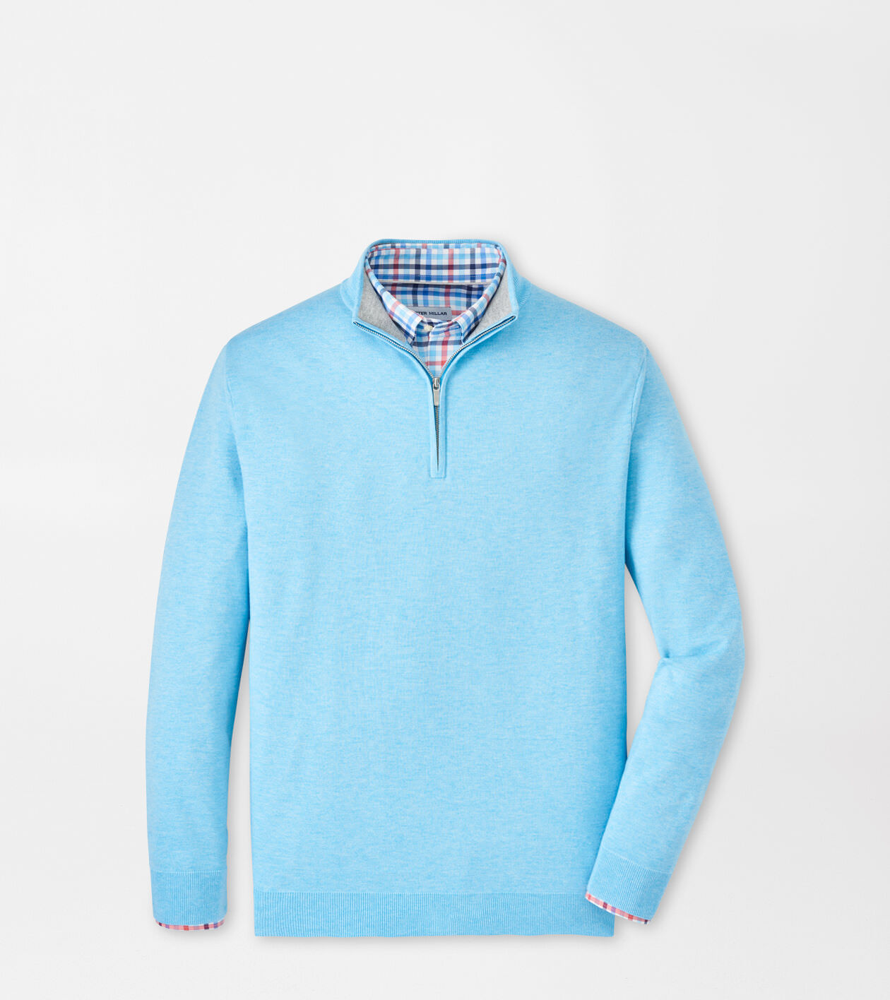 Coolspun Cotton Quarter-Zip Sweater