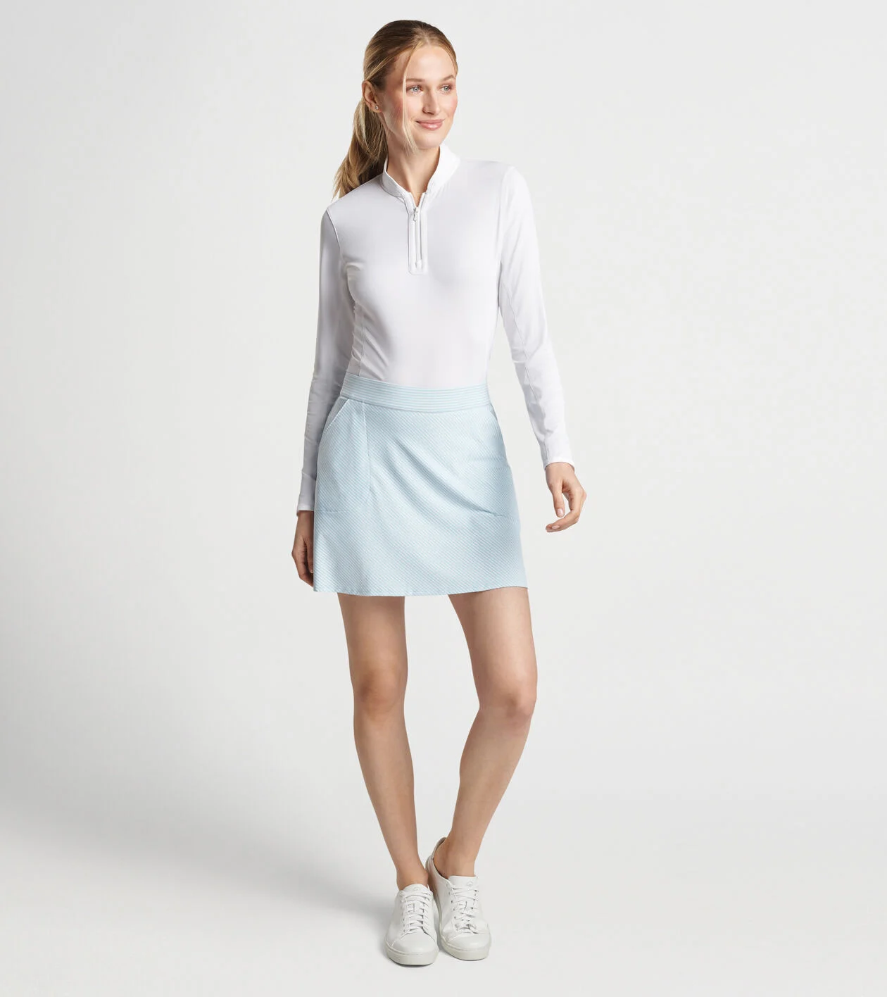 Vista Stripe Sally Trim Skort