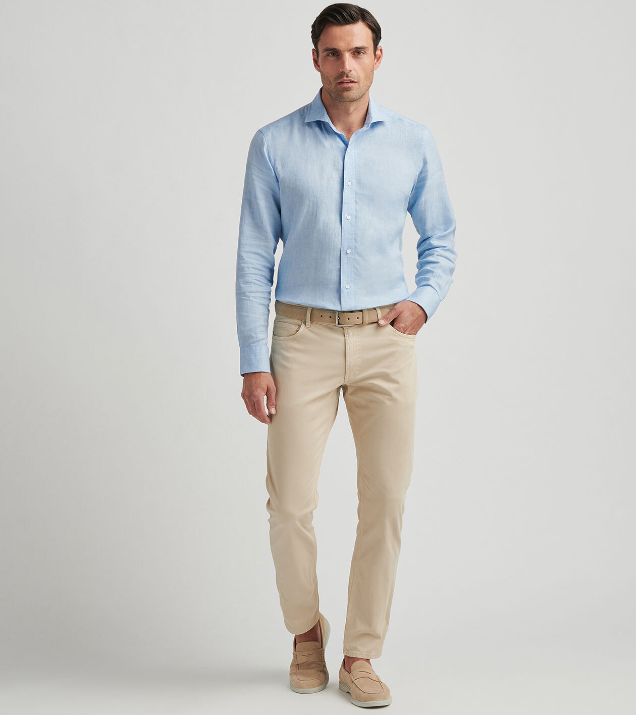 Astino Lino Délavé Sport Shirt