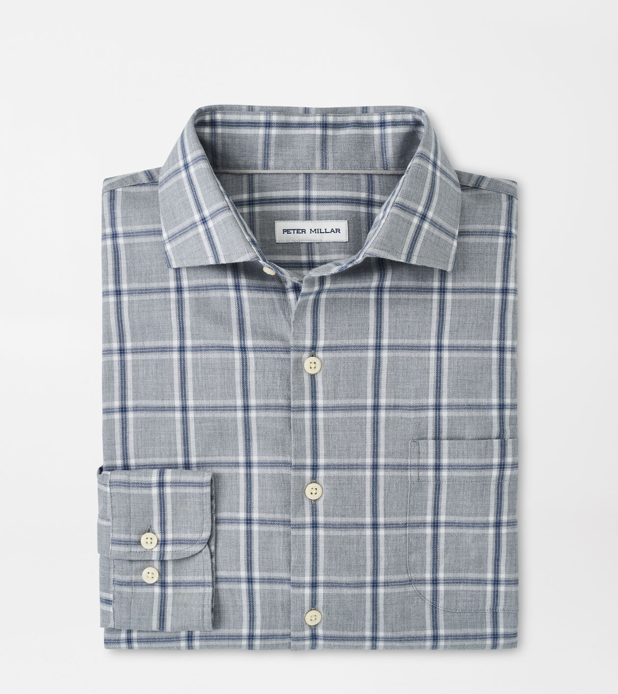 Vernon Flannelite Cotton-Stretch Sport Shirt