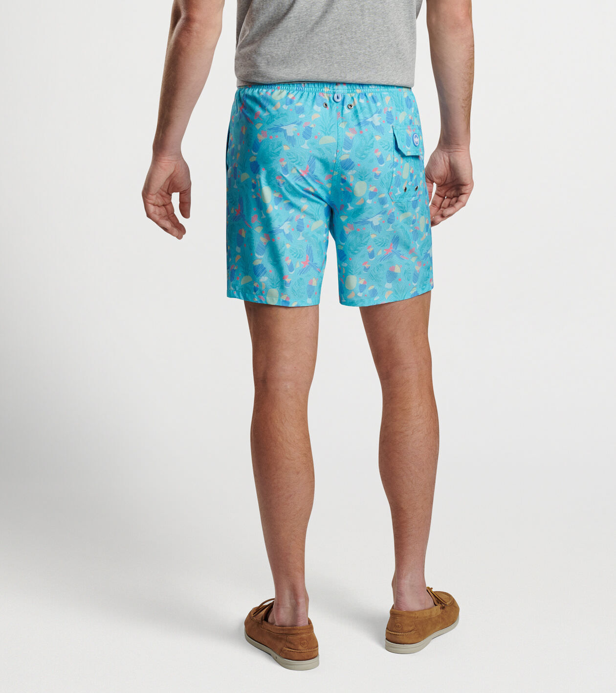 Blue Hawaii Swim Trunk