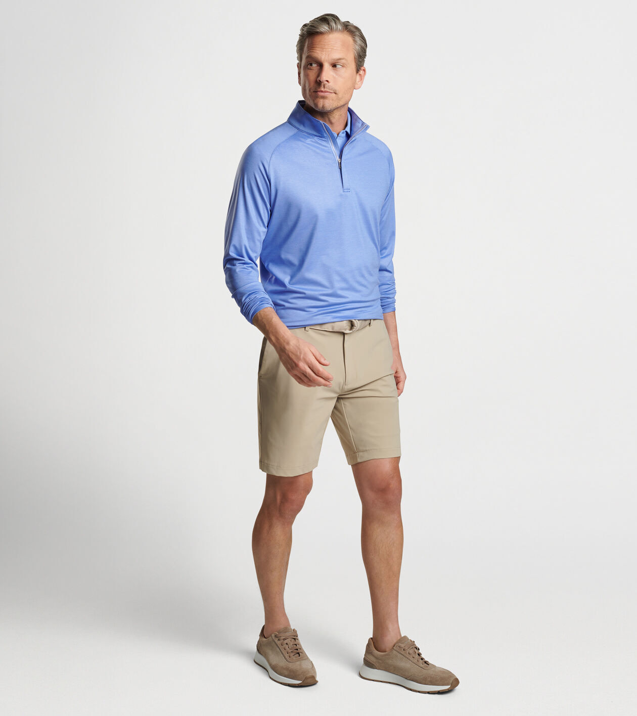 Stealth Delancy Dot Performance Quarter-Zip