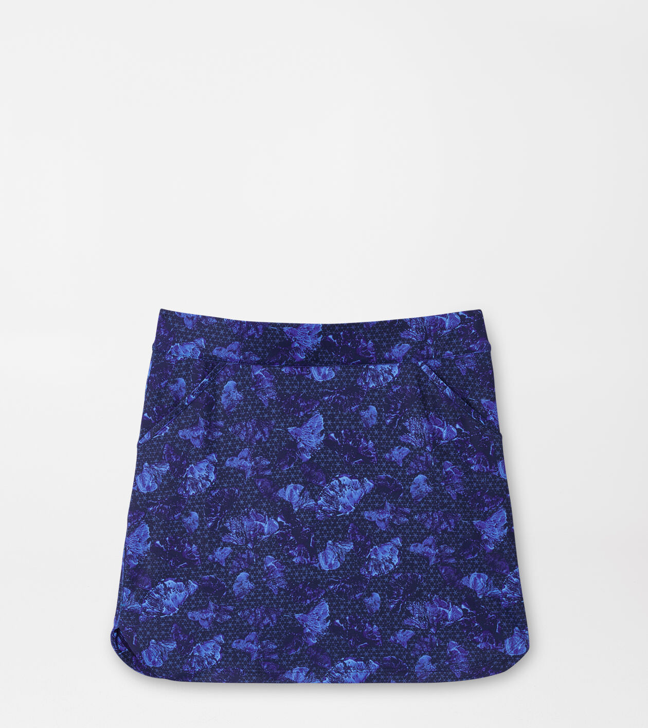 Ginko Print Alice Petal Hem Skort