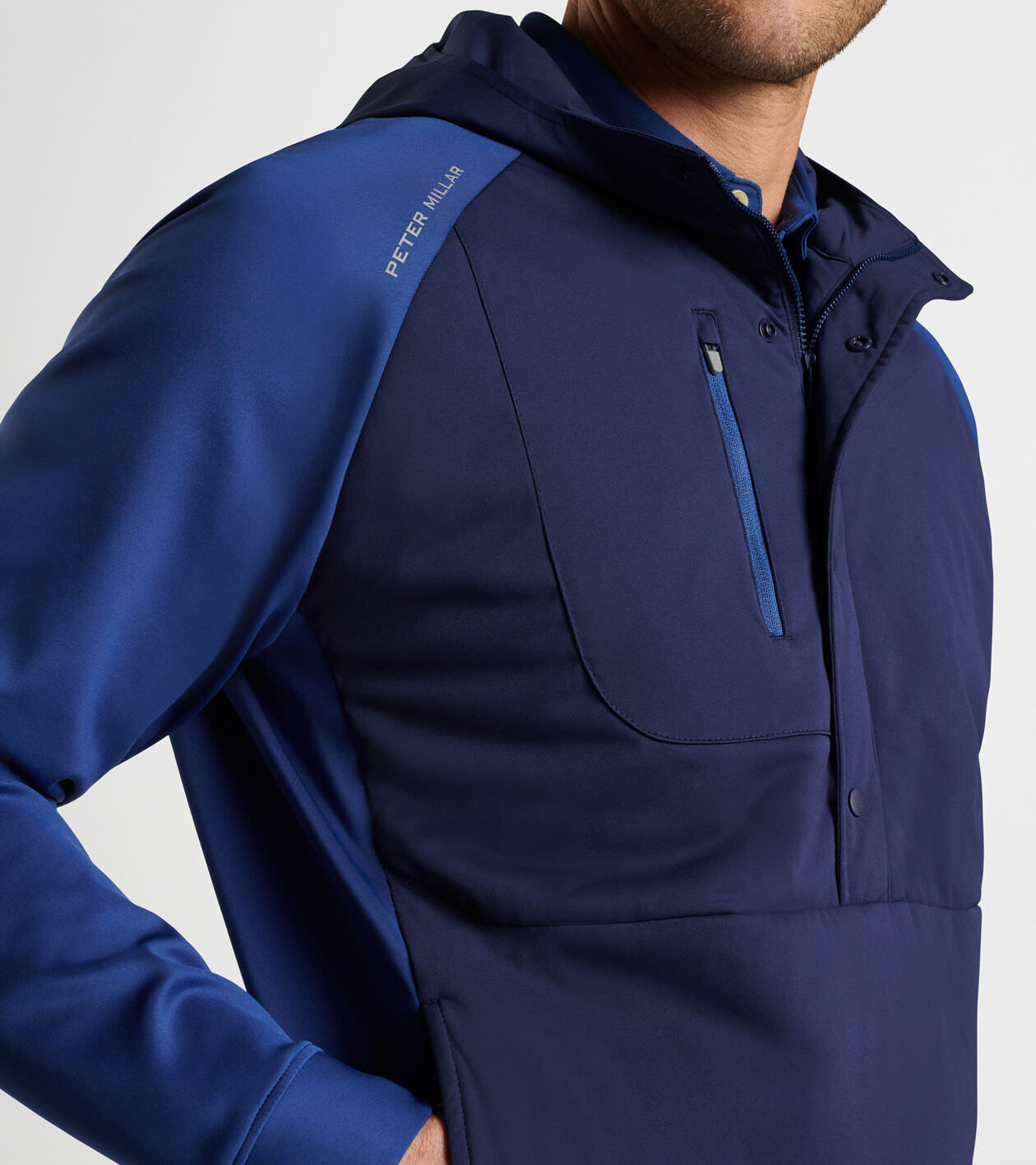 Weld Half Snap Hoodie