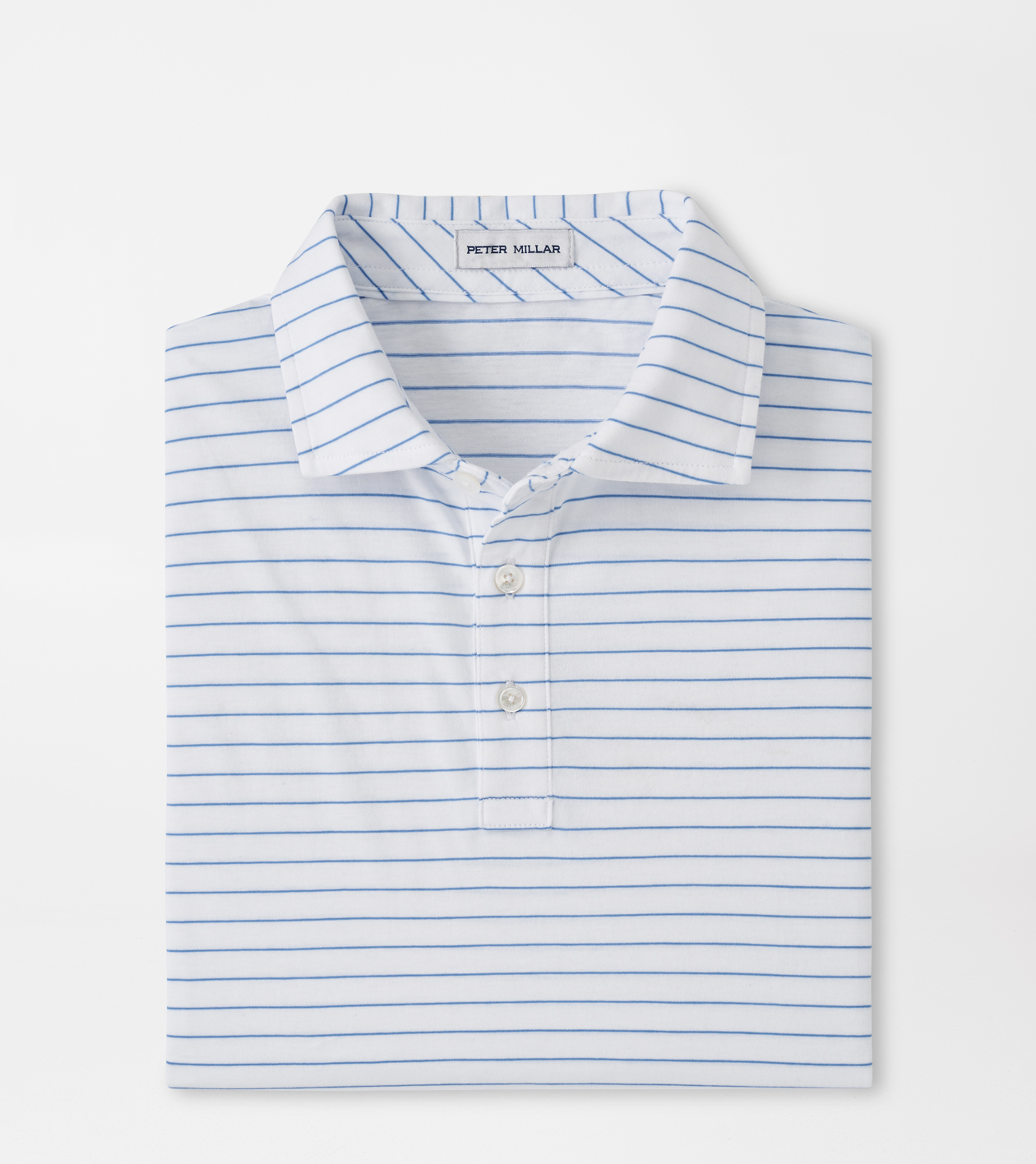 Crown Comfort Cotton Polo Harp Stripe
