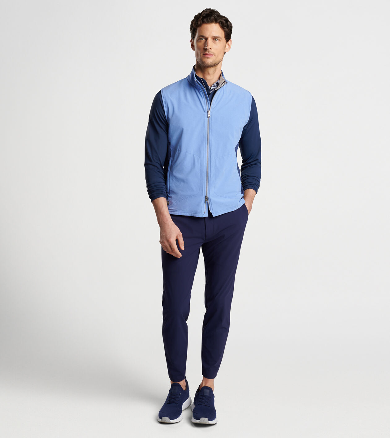 Solstice Performance Hybrid Full-Zip Vest