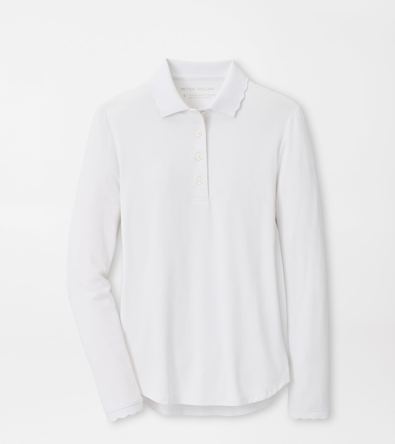 Opal Long Sleeve Stretch Jersey Polo