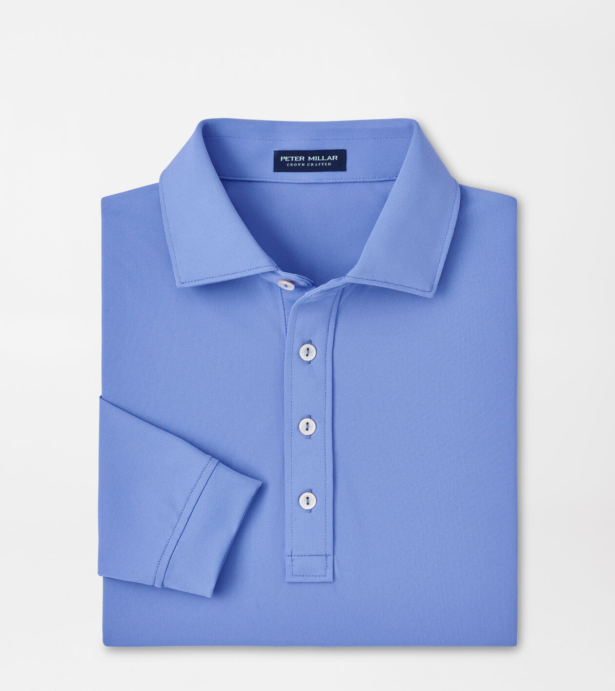 Soul Long-Sleeve Performance Mesh Polo