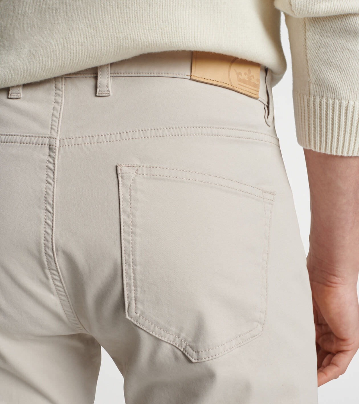 Delvin Twill Five-Pocket Pant