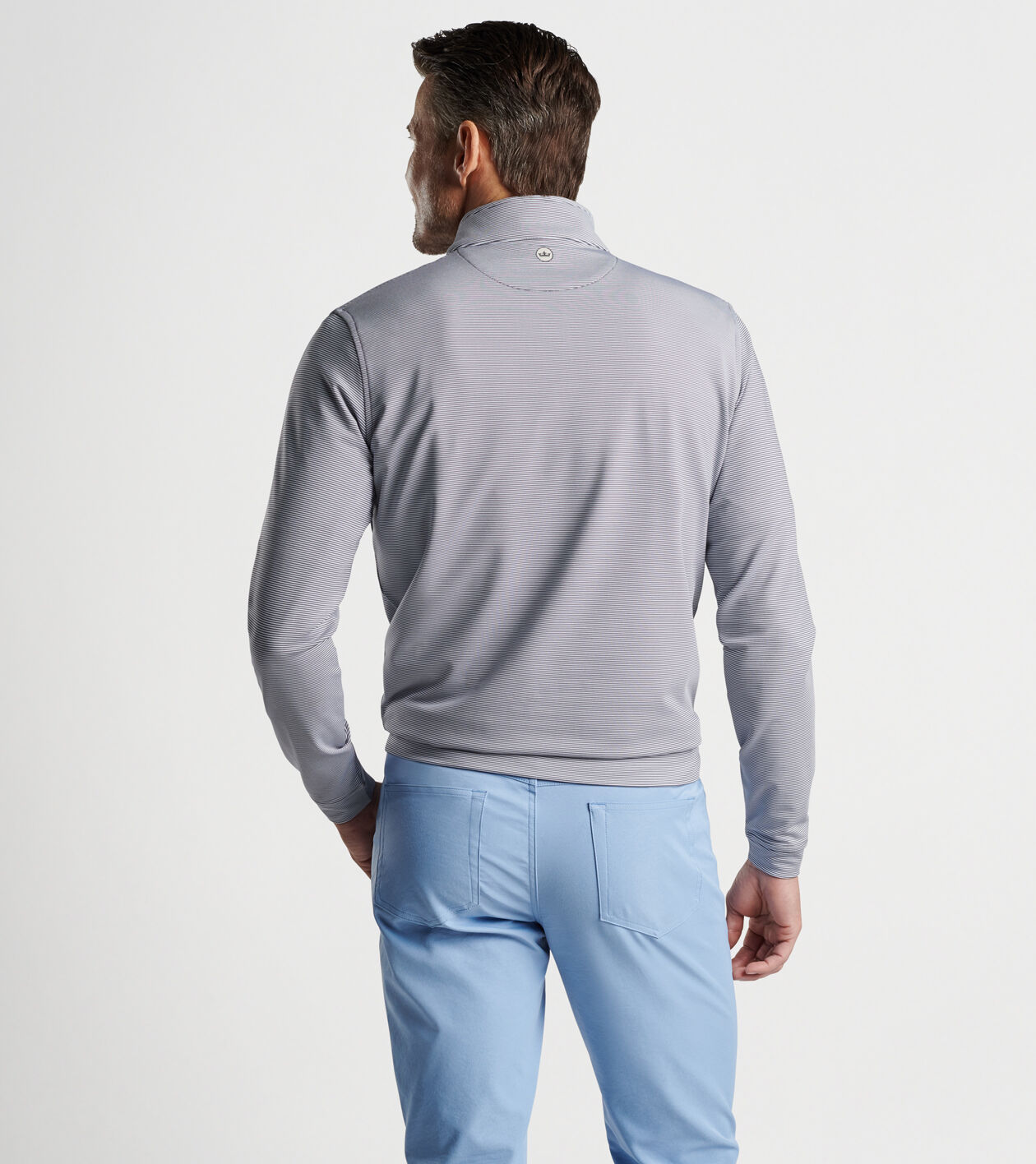 Perth Sugar Stripe Performance Quarter-Zip