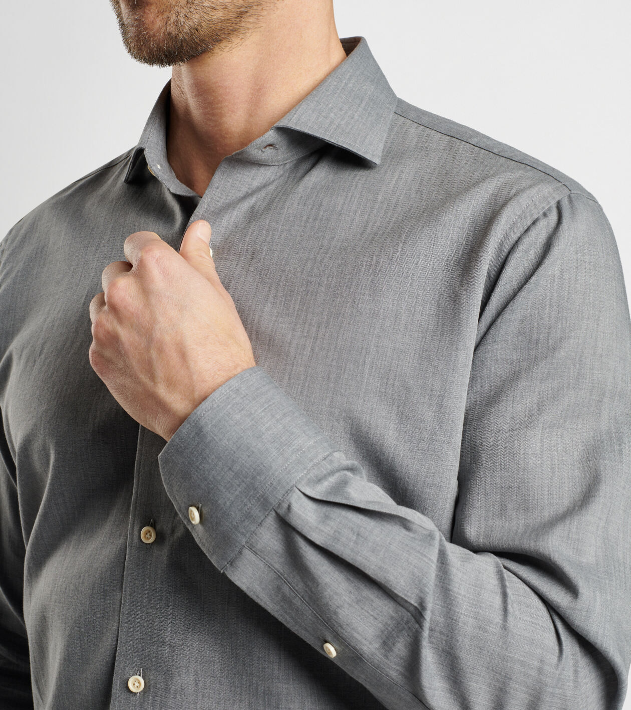 Cumbria Fleece Finish Sport Shirt