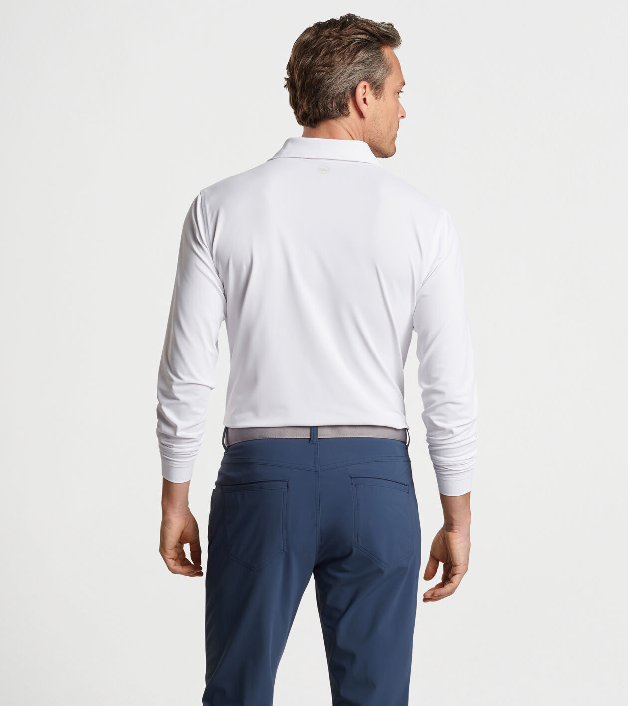 Soul Long-Sleeve Performance Mesh Polo