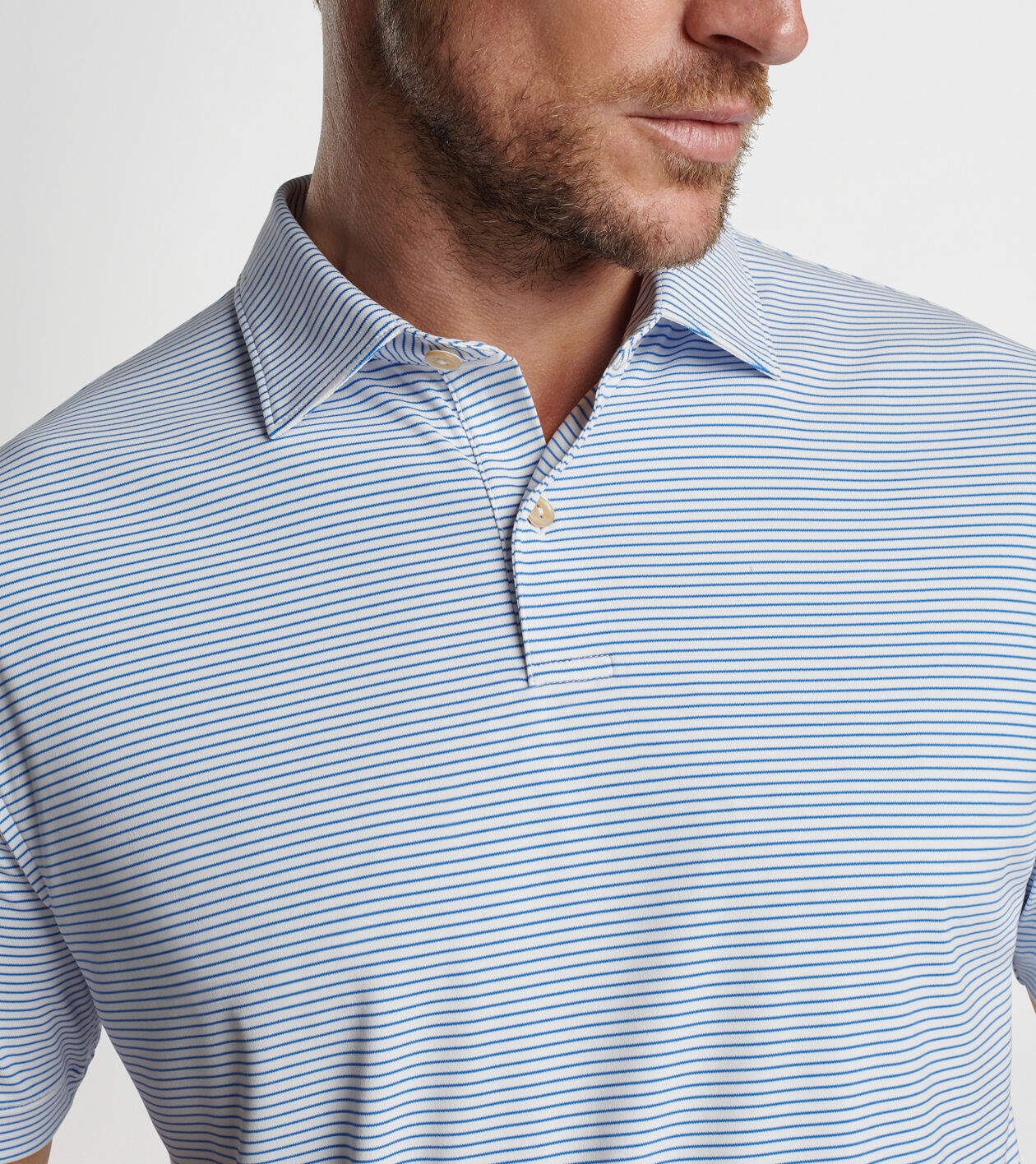 Featherweight Performance Stripe Polo