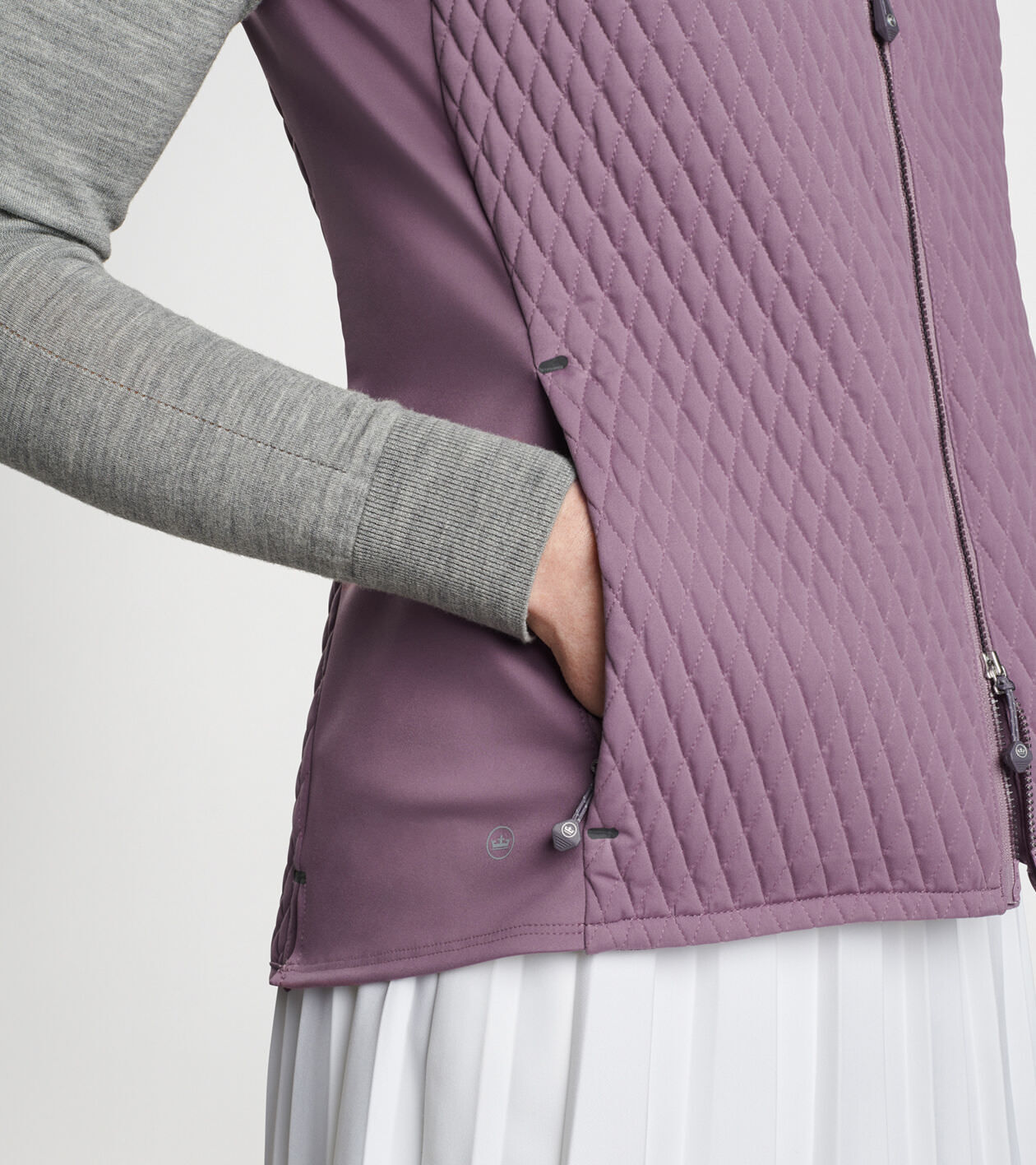 Women's Fuse Mini Diamond Quilt Hybrid Vest