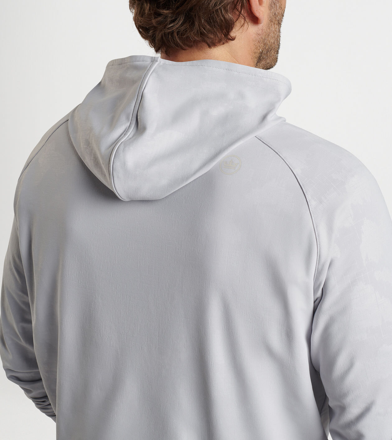 Pine Windowpane Camo Performance Hoodie