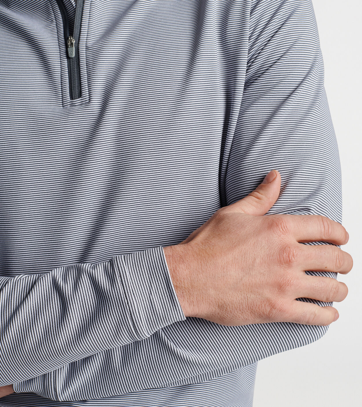 Perth Sugar Stripe Performance Quarter-Zip