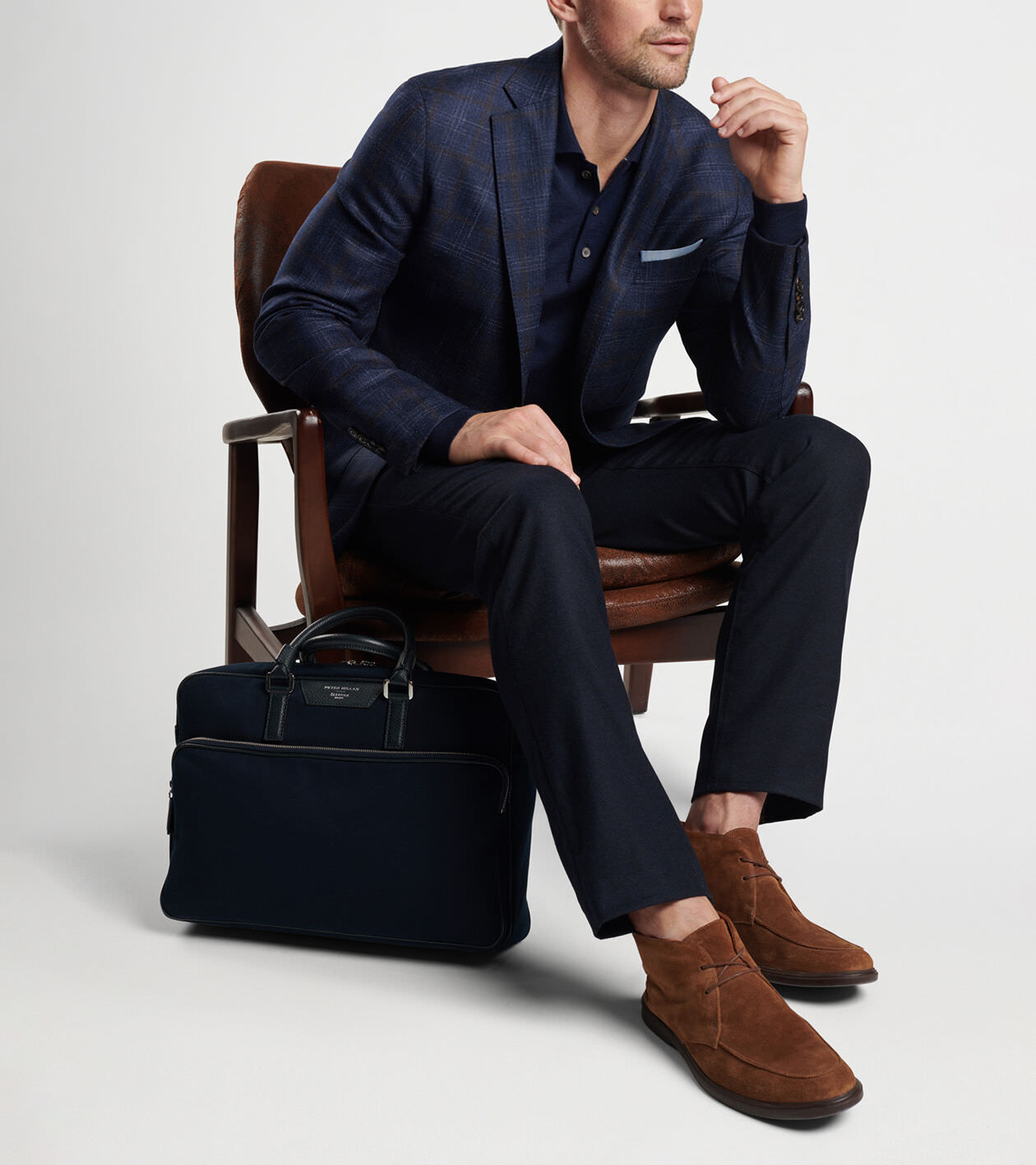 Windham Windowpane Soft Jacket