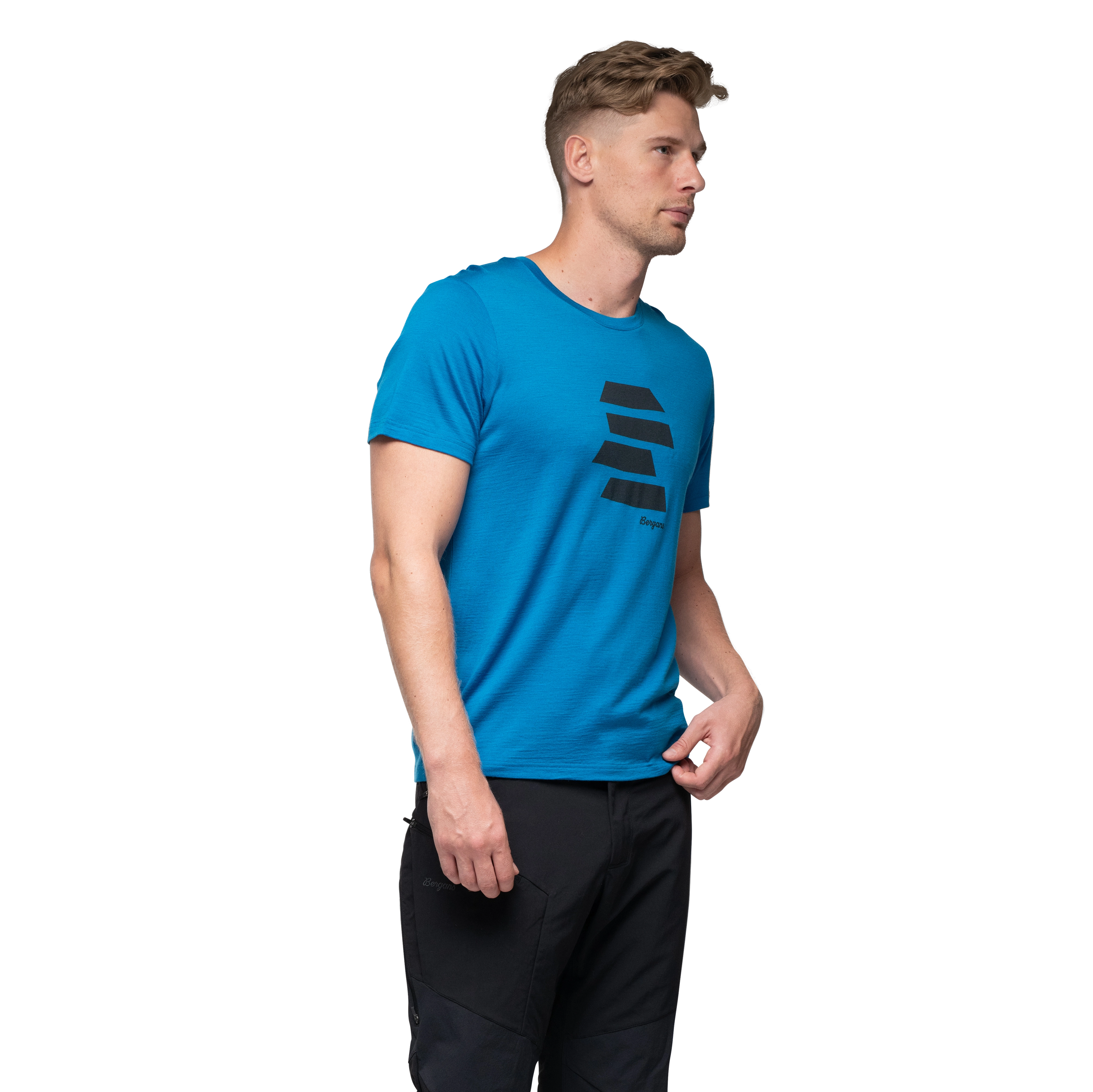 Rabot Mount Wool Tee Men