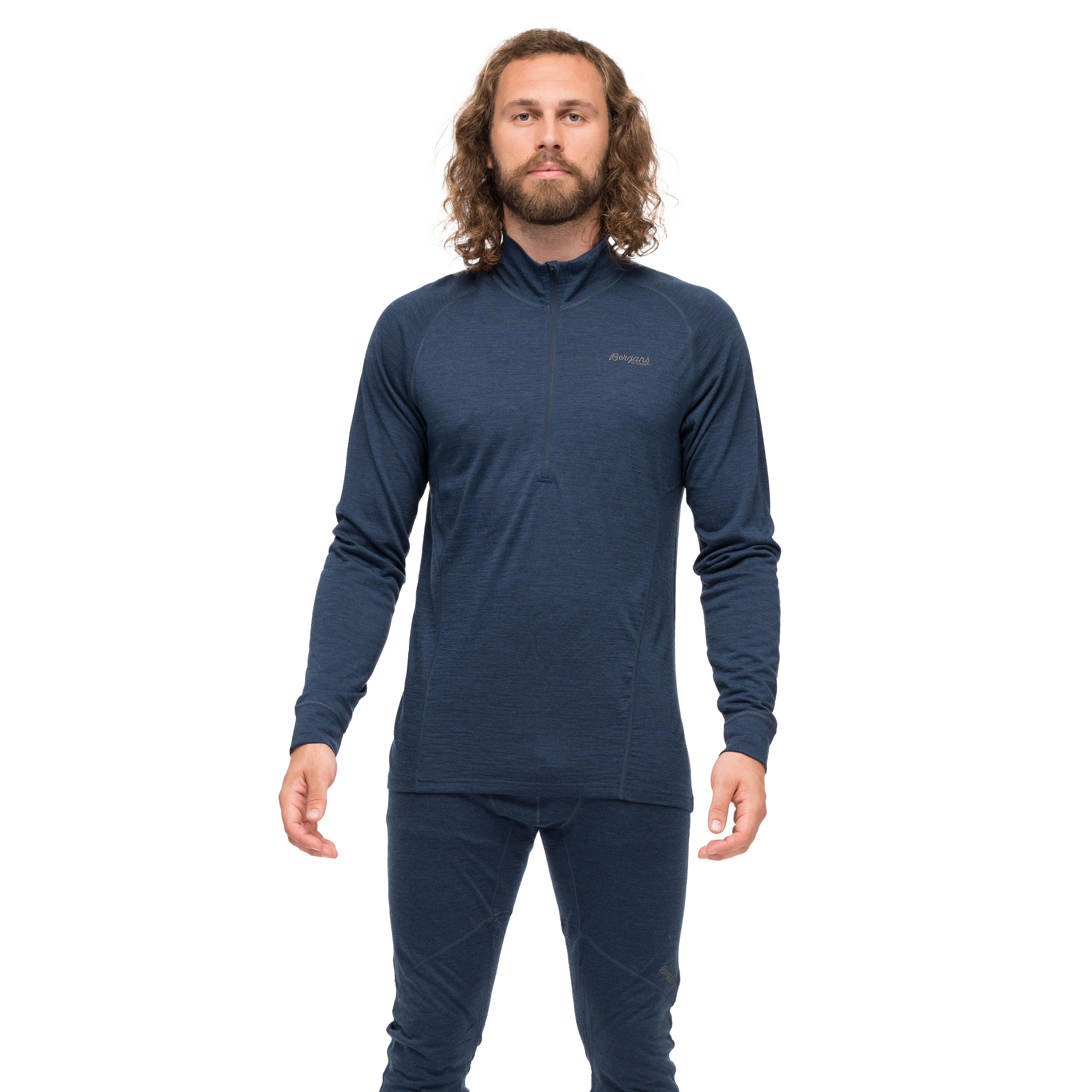 Inner:Pure Merino Half Zip Men