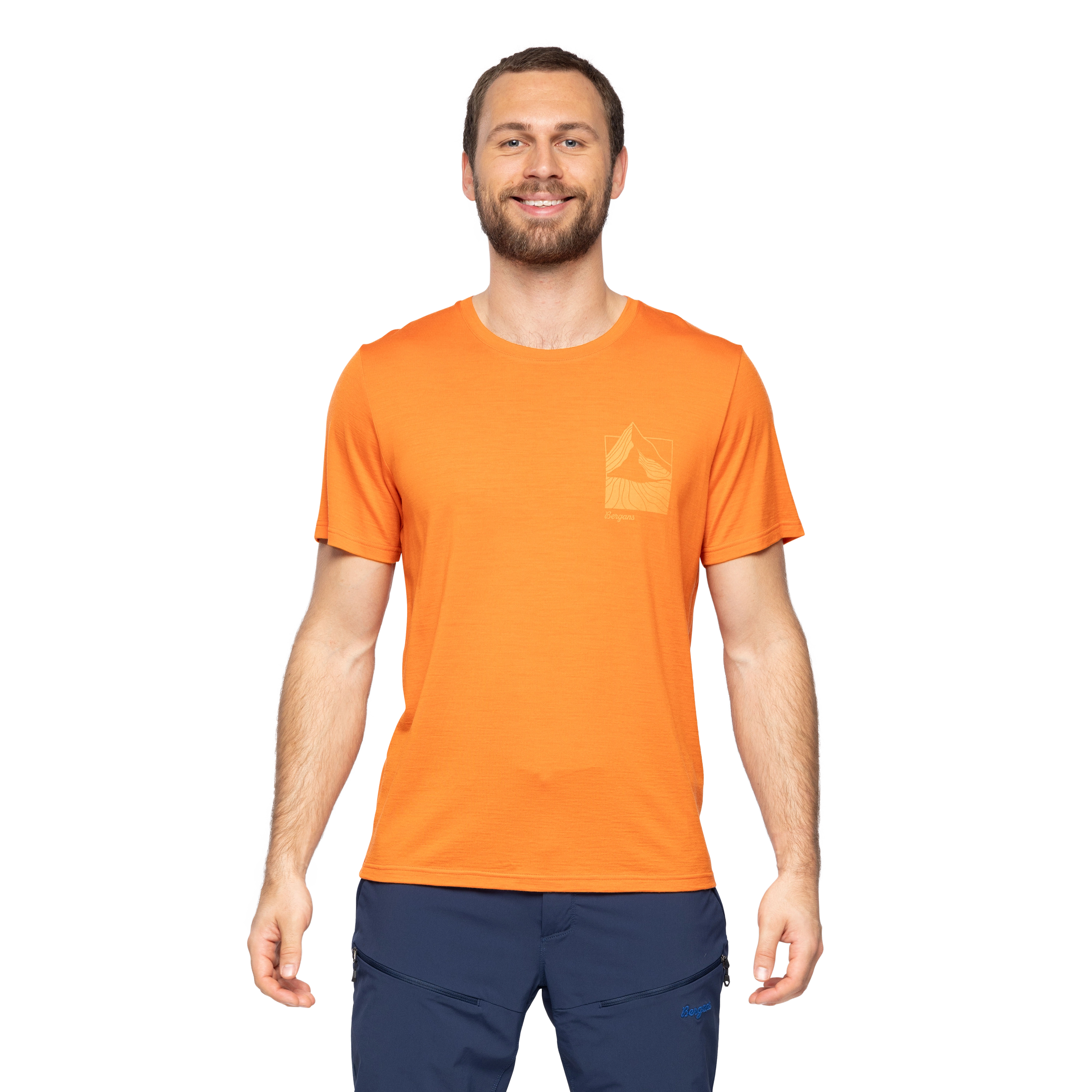 Rabot Mount Wool Tee Men