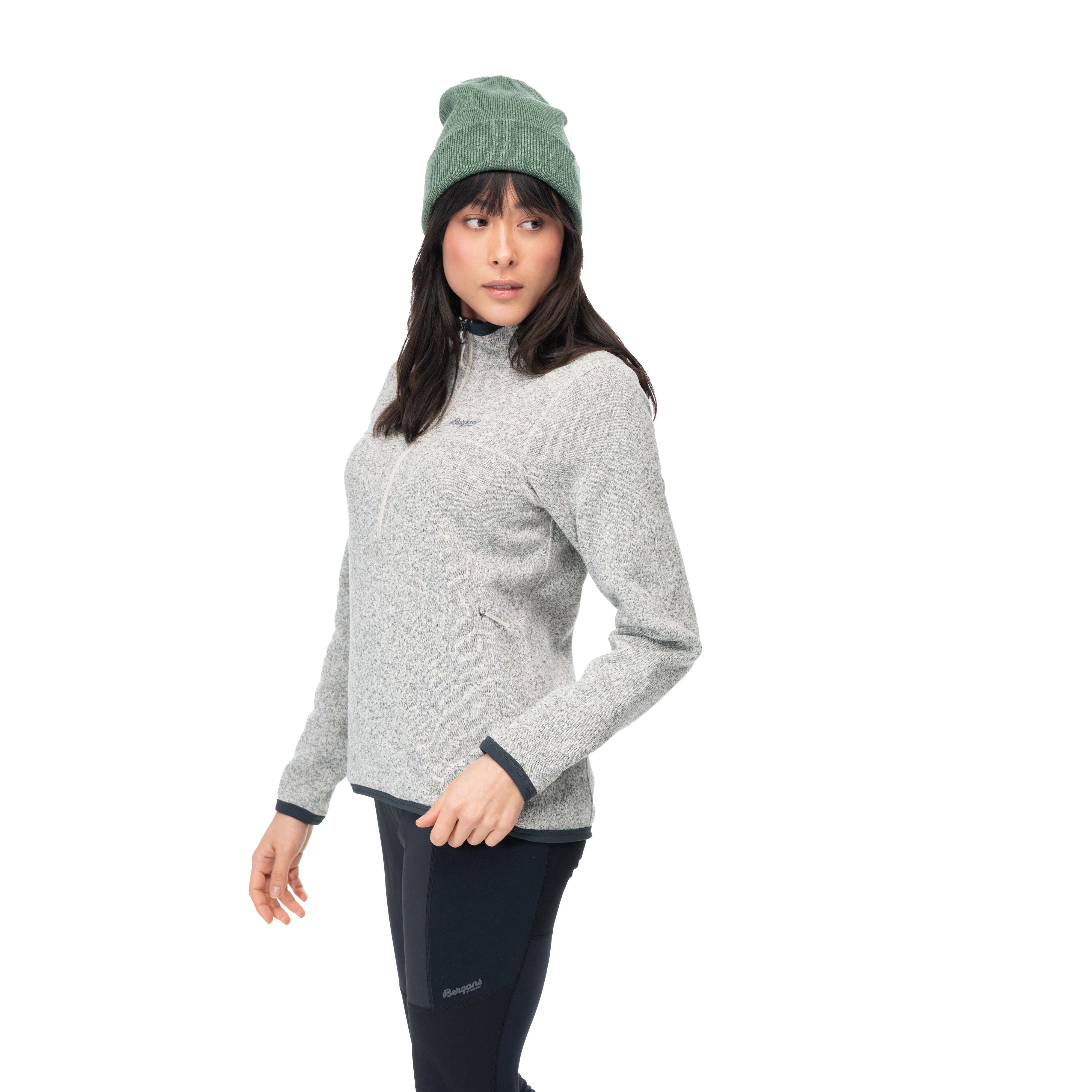 Kamphaug Knitted W Half Zip