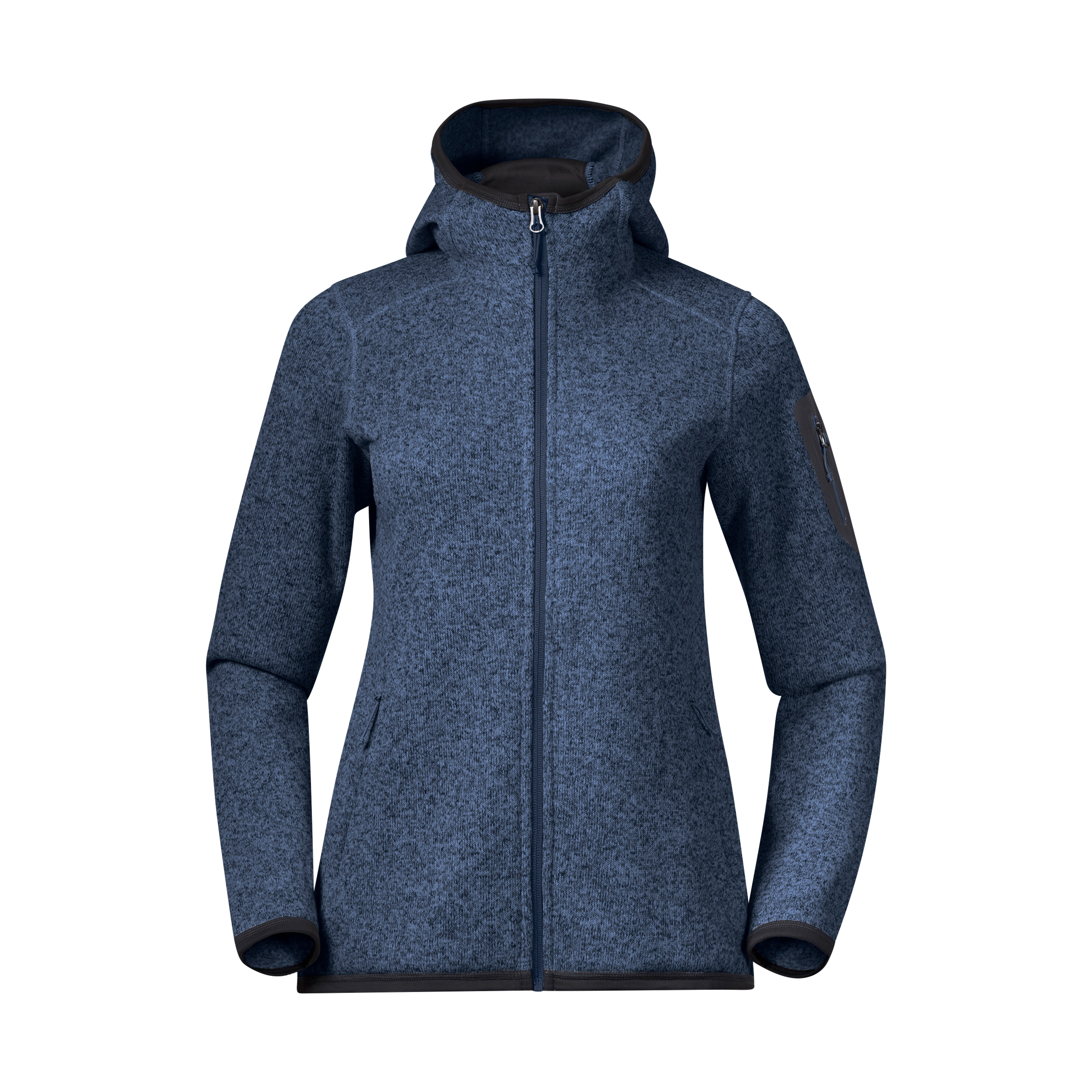 Kamphaug Knitted W Hoodie