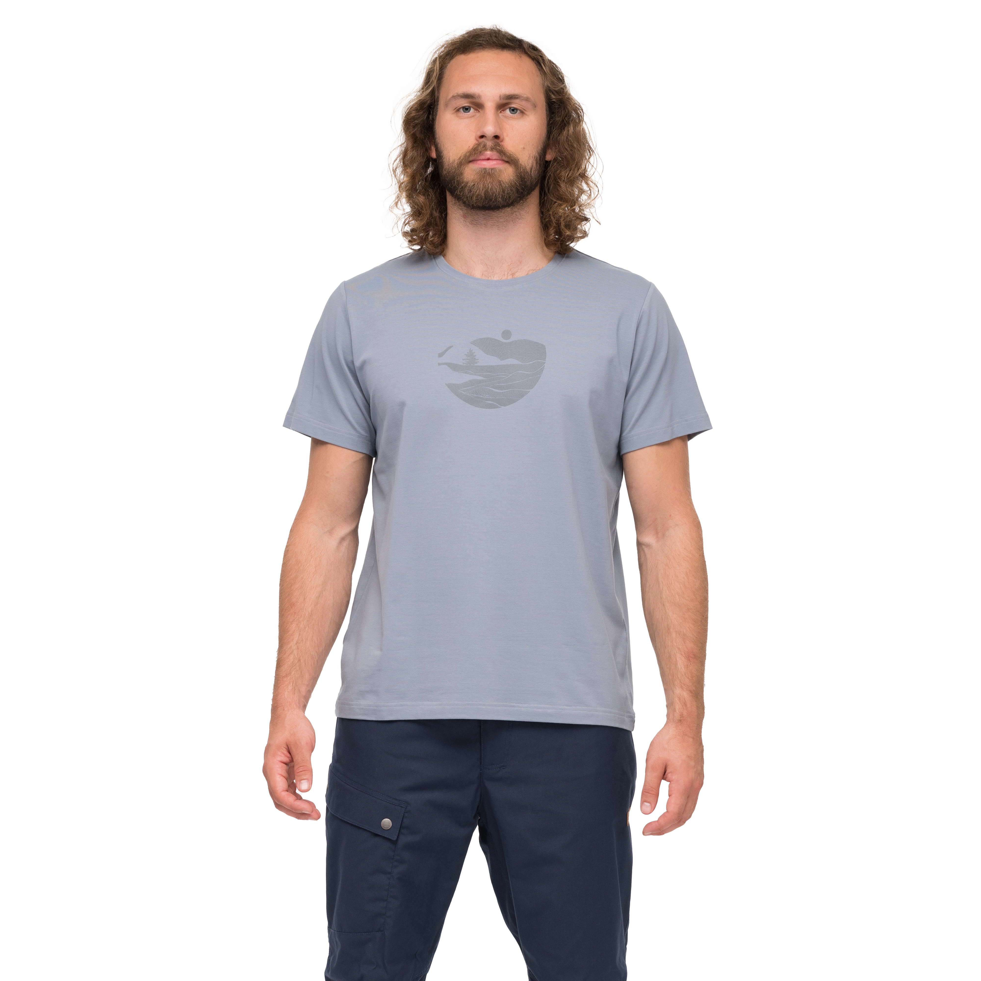 Nordmarka Organic Cotton Print Tee Men