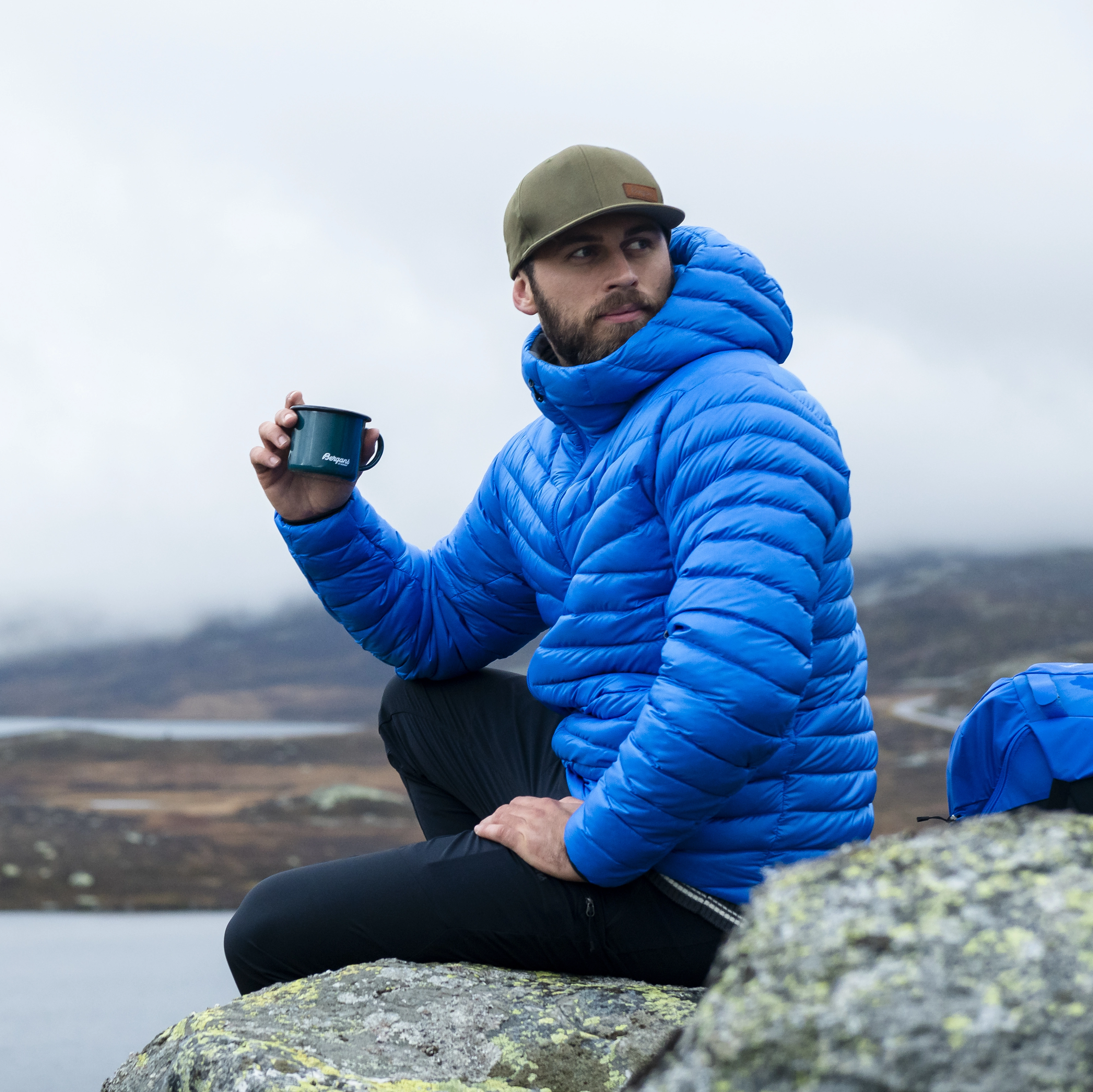 Rabot Light Down Jacket Hood Men