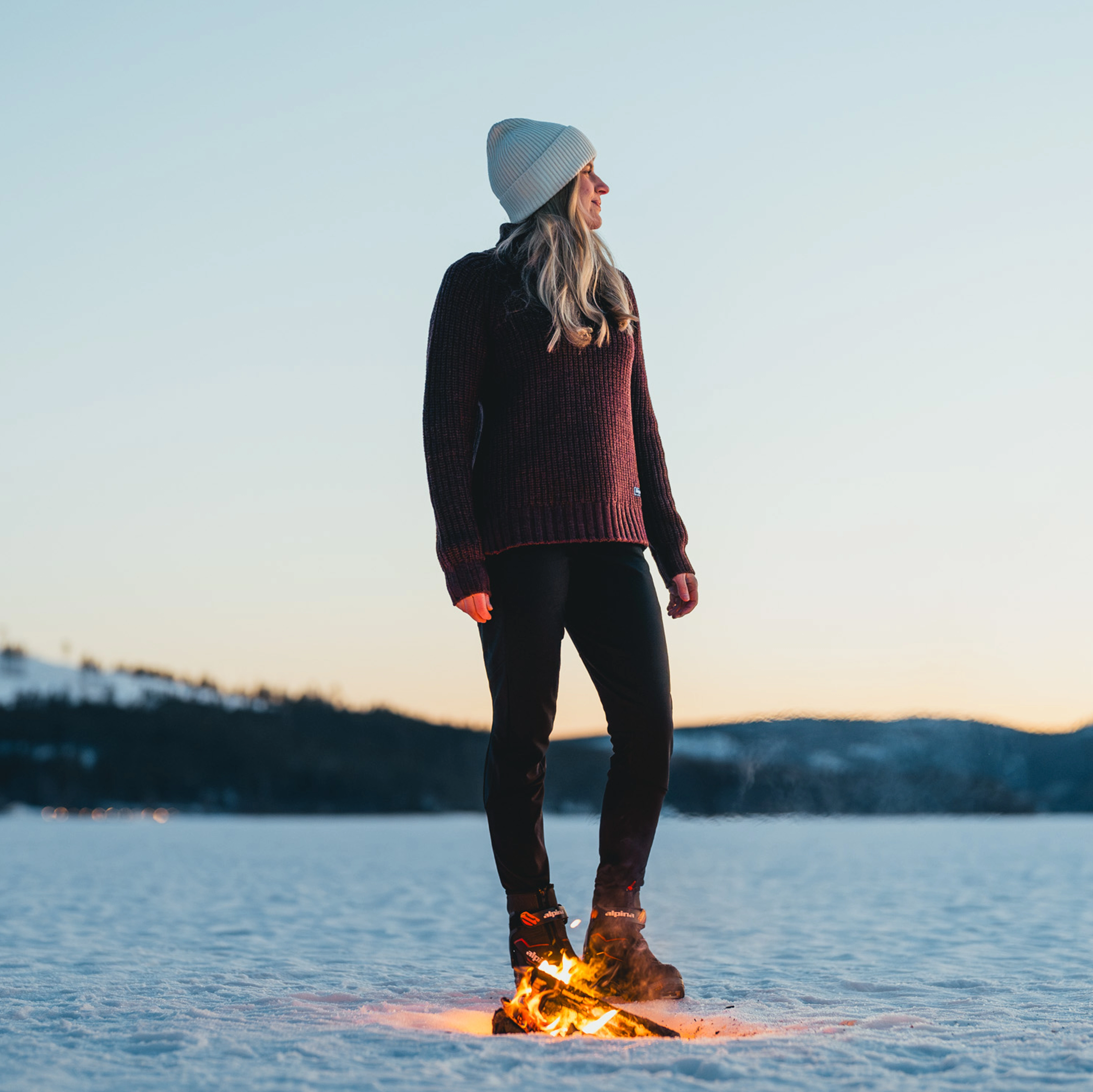 Fløyen Winter Tights Women