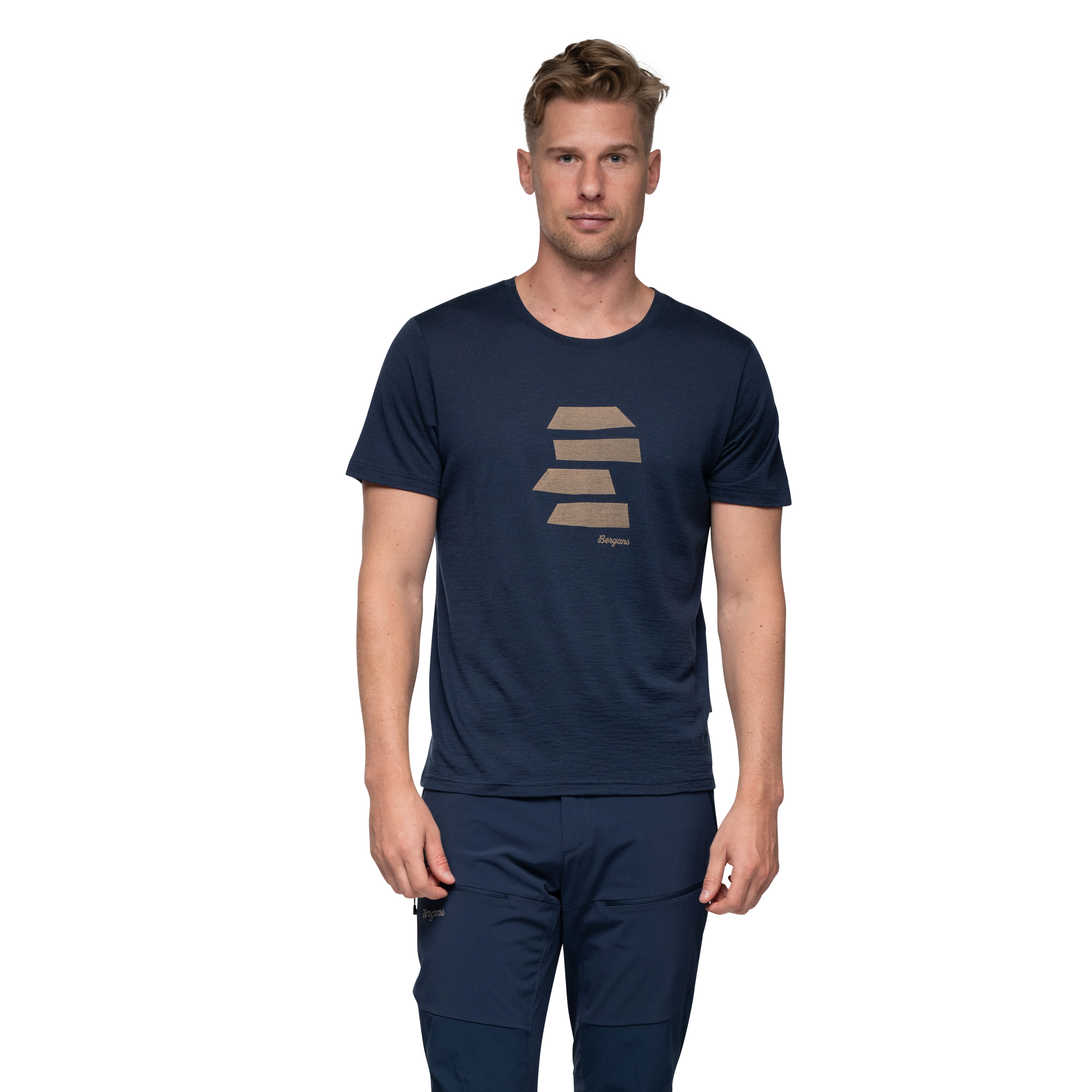Rabot Mount Wool Tee Men
