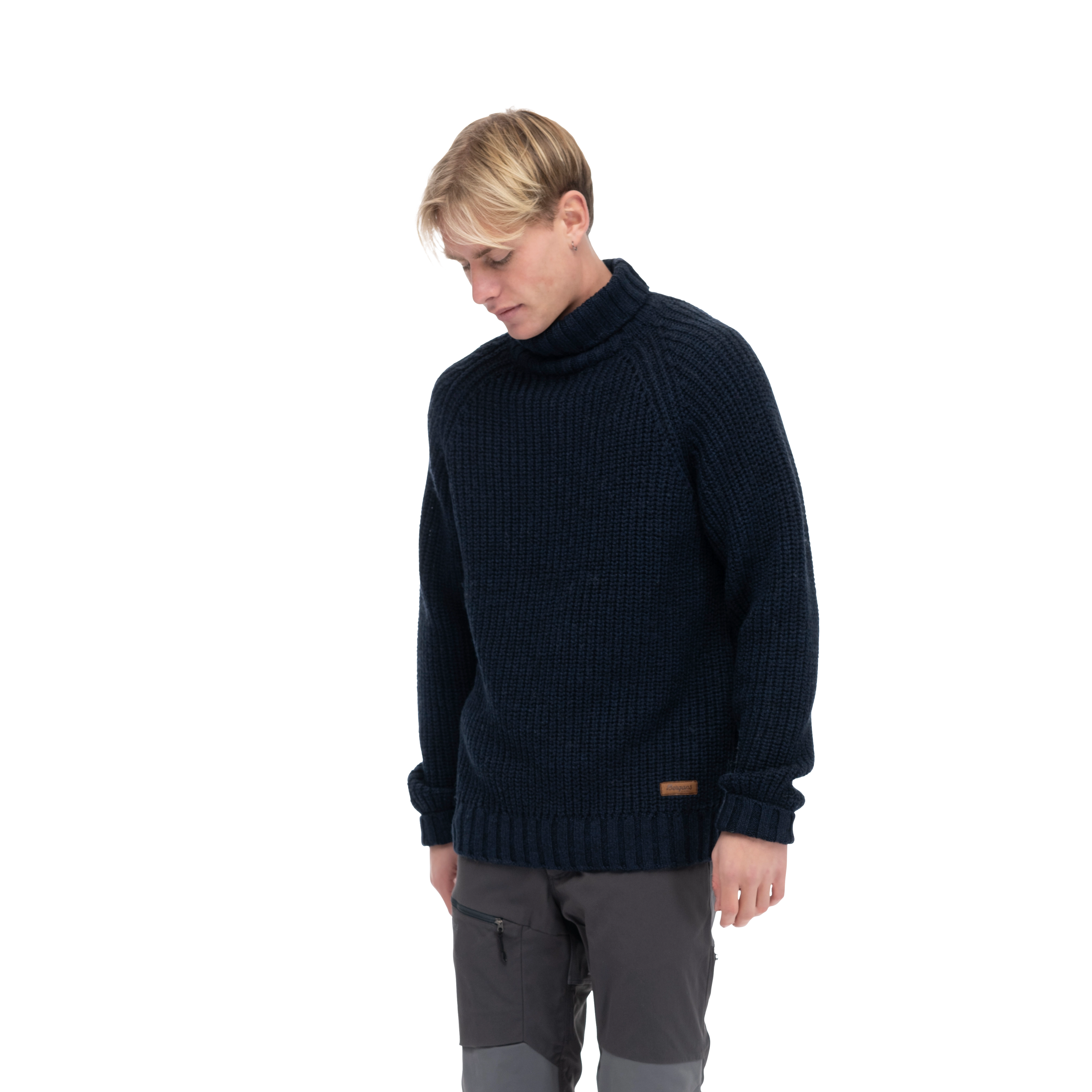 Nordmarka Merino High Neck Jumper Men