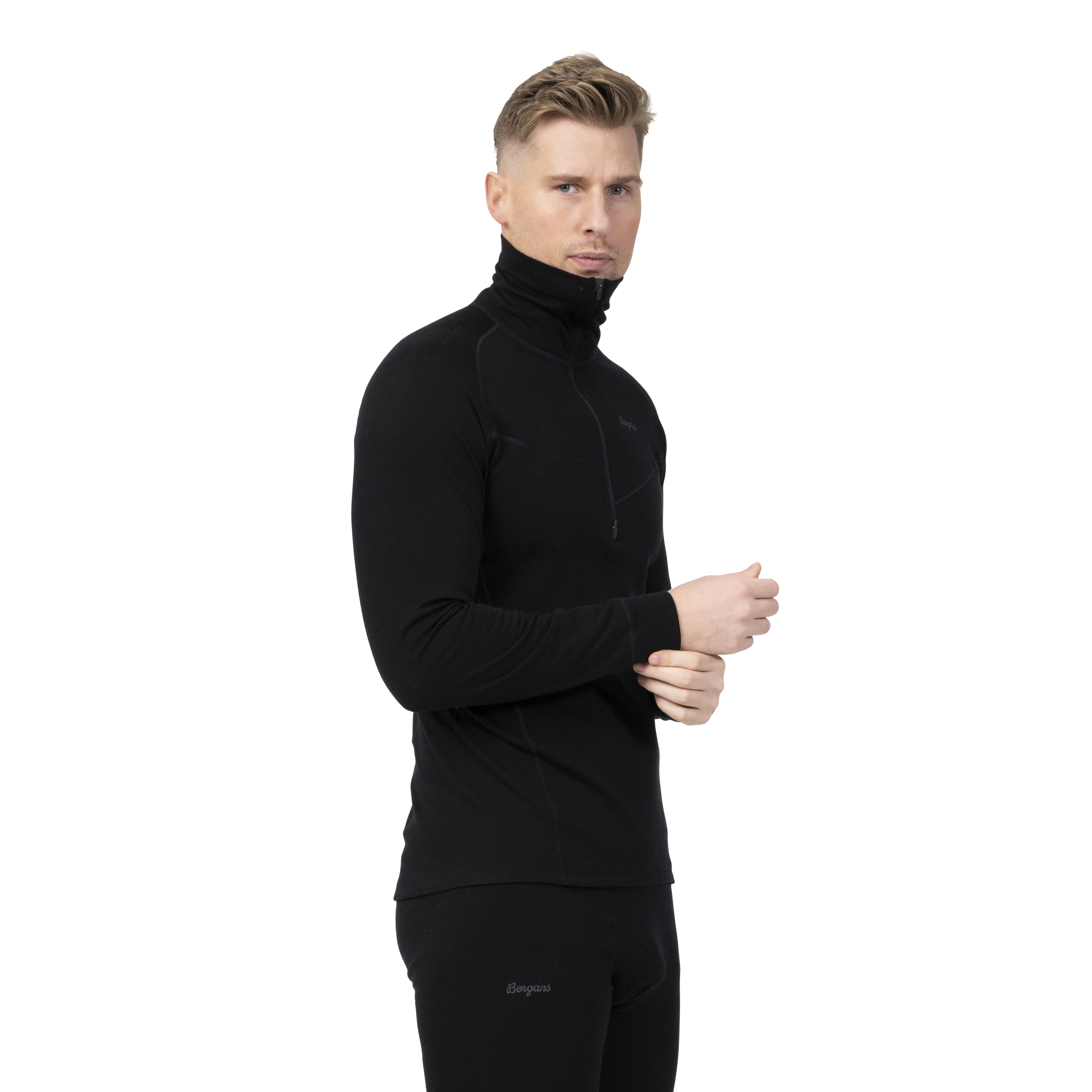 Inner:Dual Merino Half Zip Men