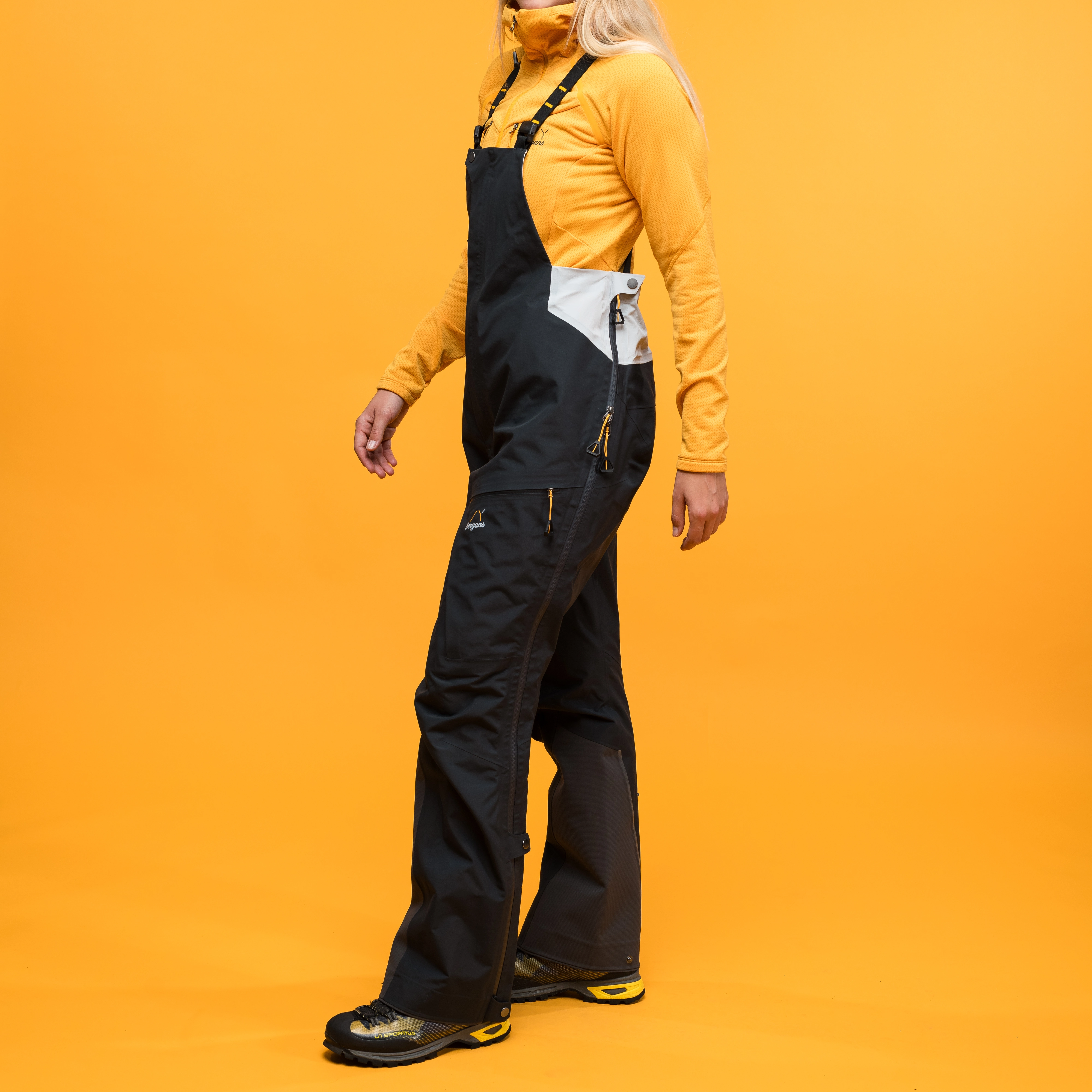 Y MountainLine Bold 3L Shell Bib Pants Women