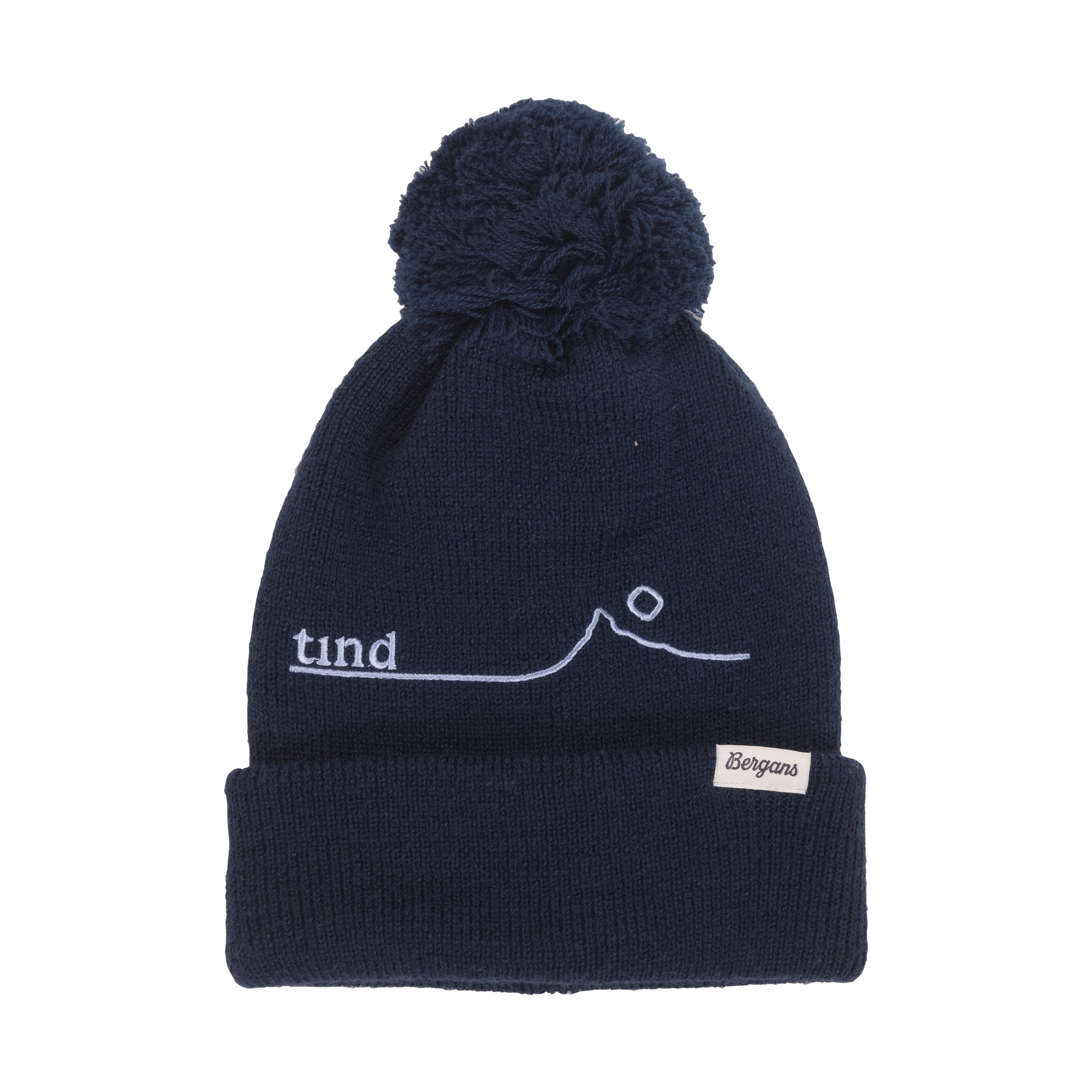 Tind PowPow Pom Wool Beanie