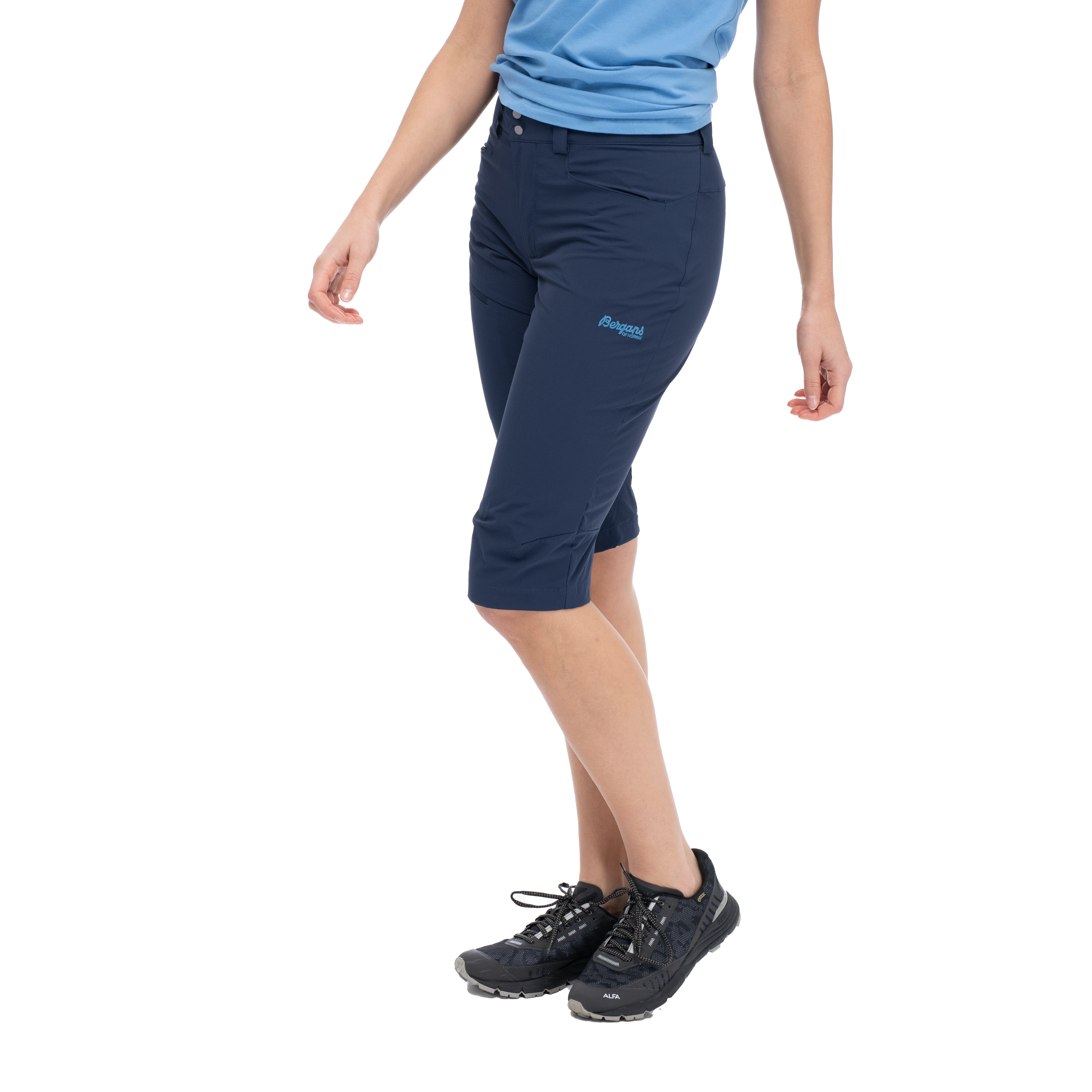 Vandre Light Softshell Long Shorts Women