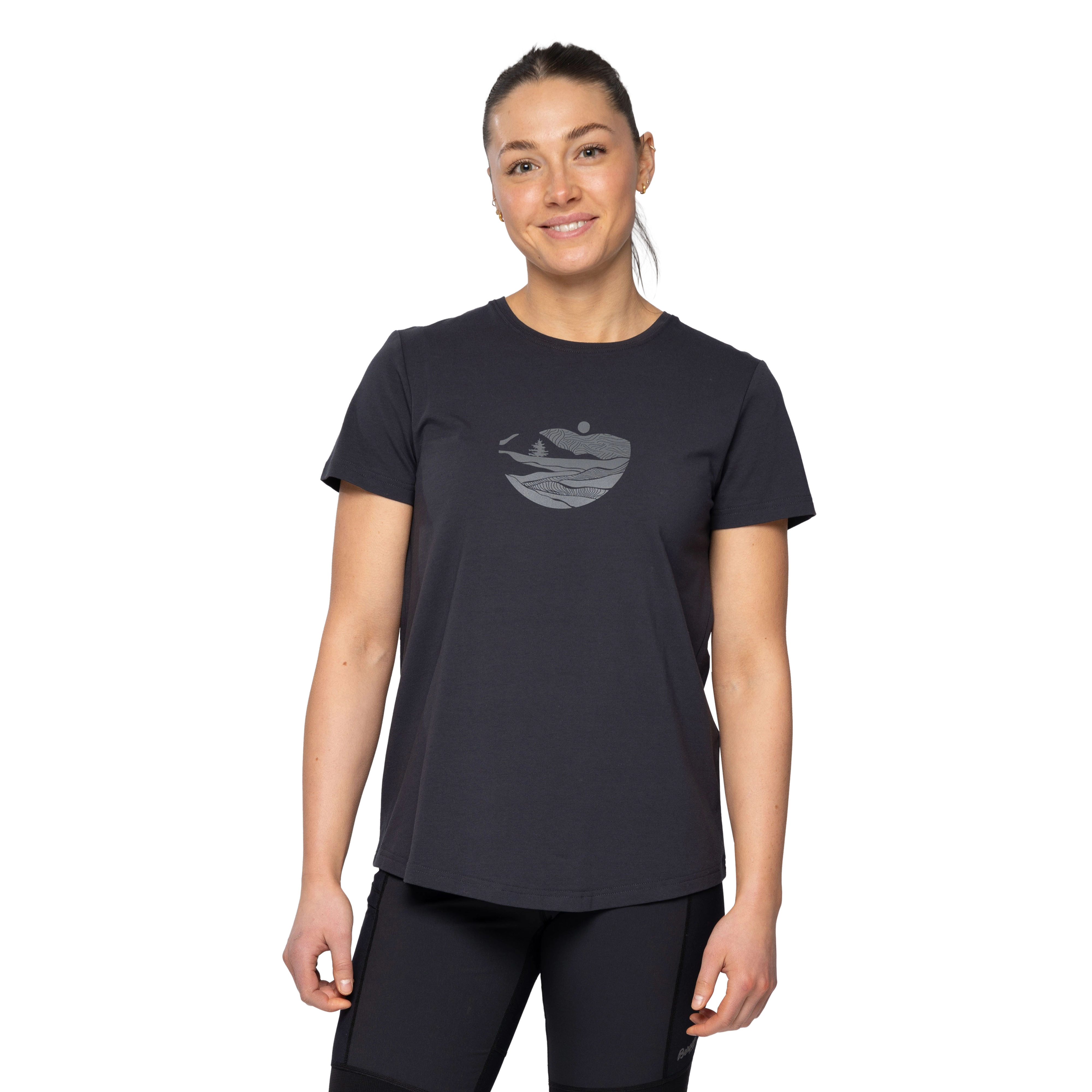 Nordmarka Organic Cotton Print Tee Women