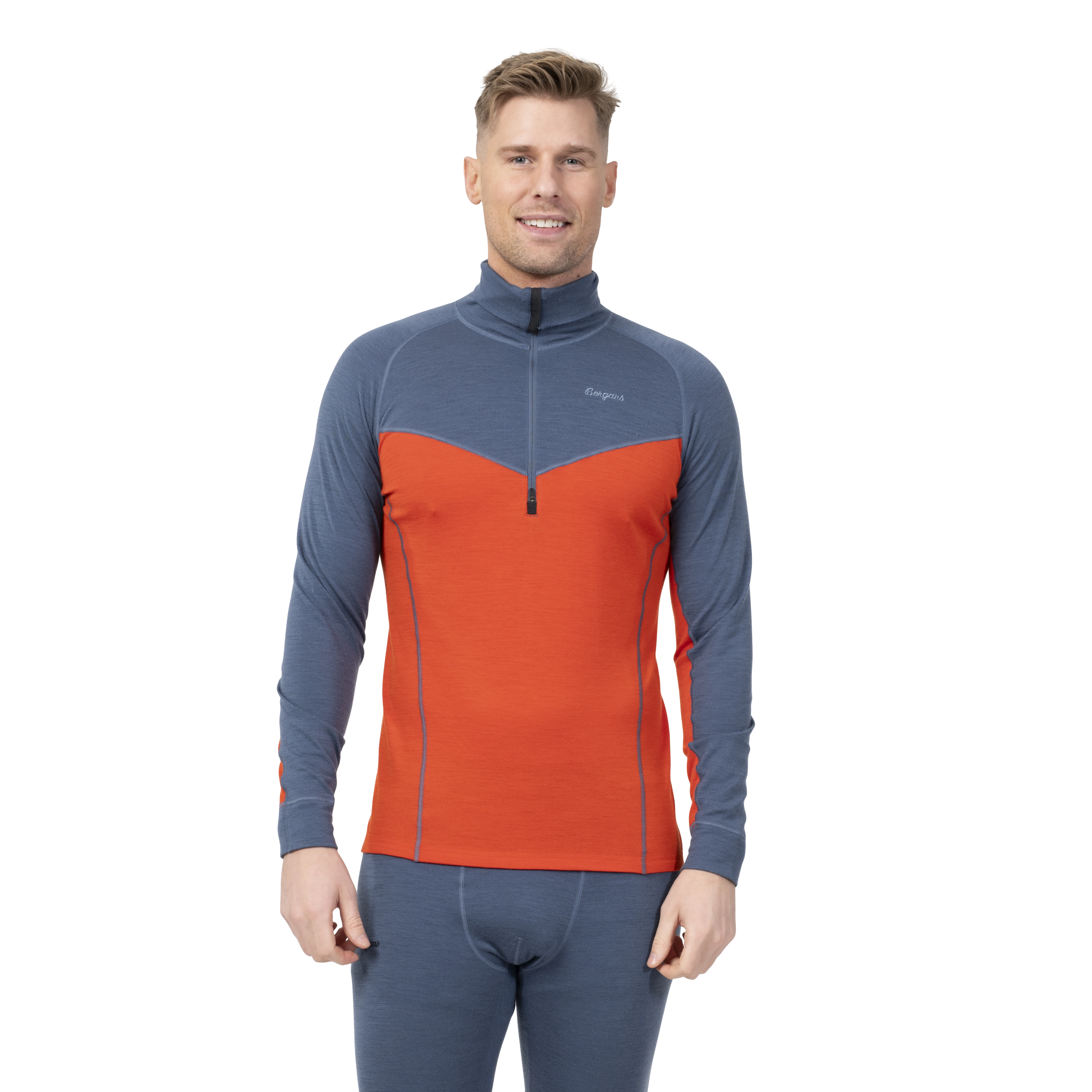 Inner:Dual Merino Half Zip Men