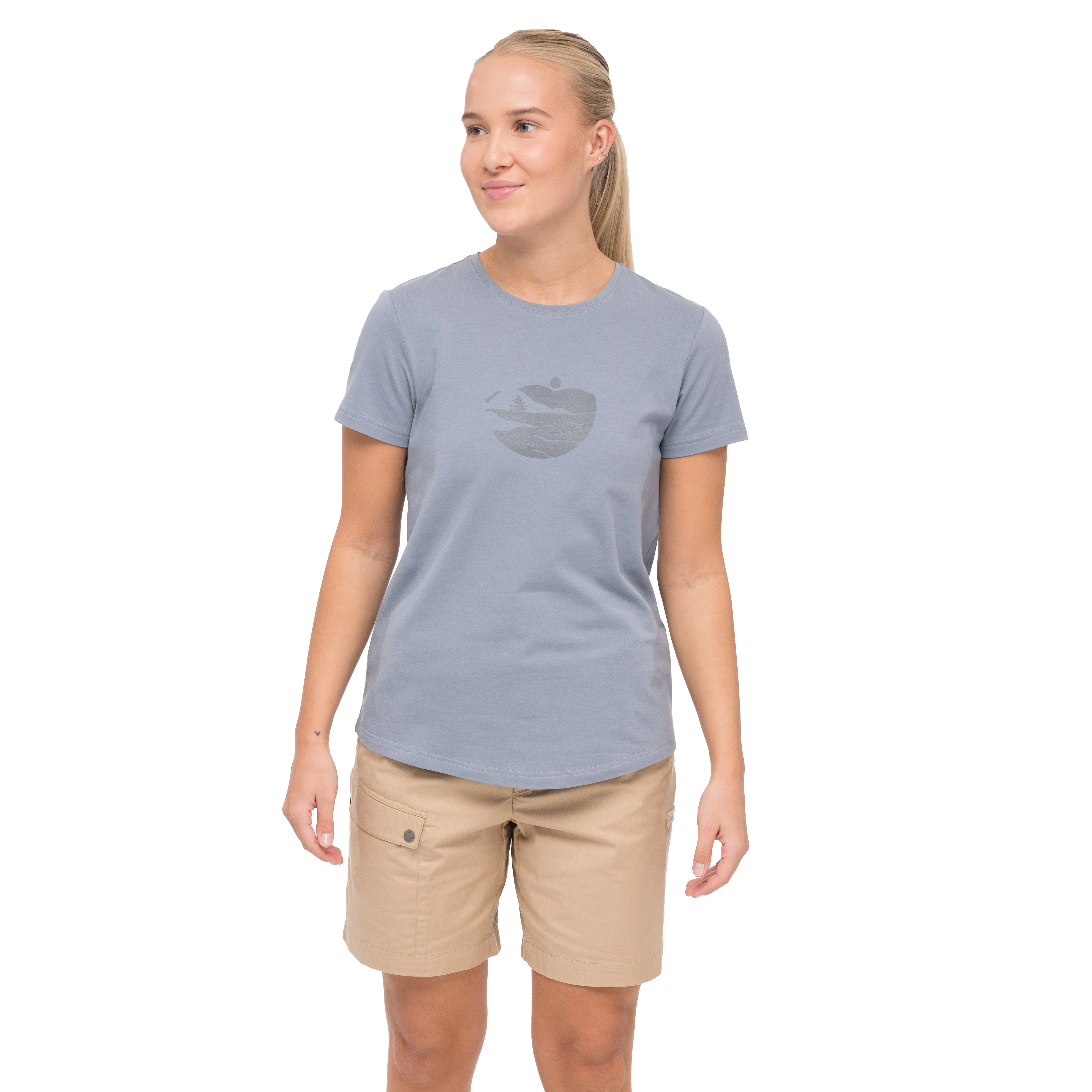 Nordmarka Organic Cotton Print Tee Women