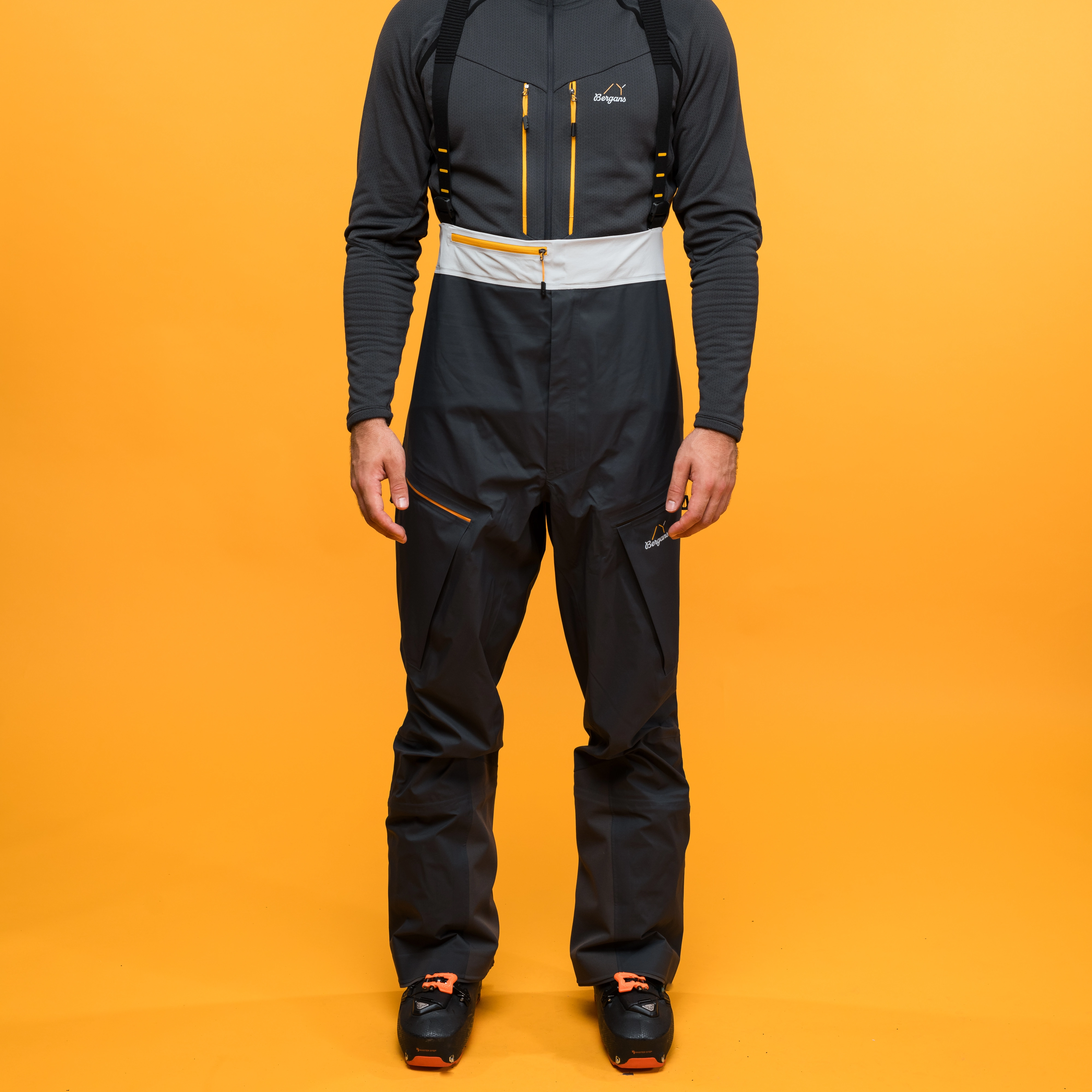 Y MountainLine Breathe 3L Shell Bib Pants Men