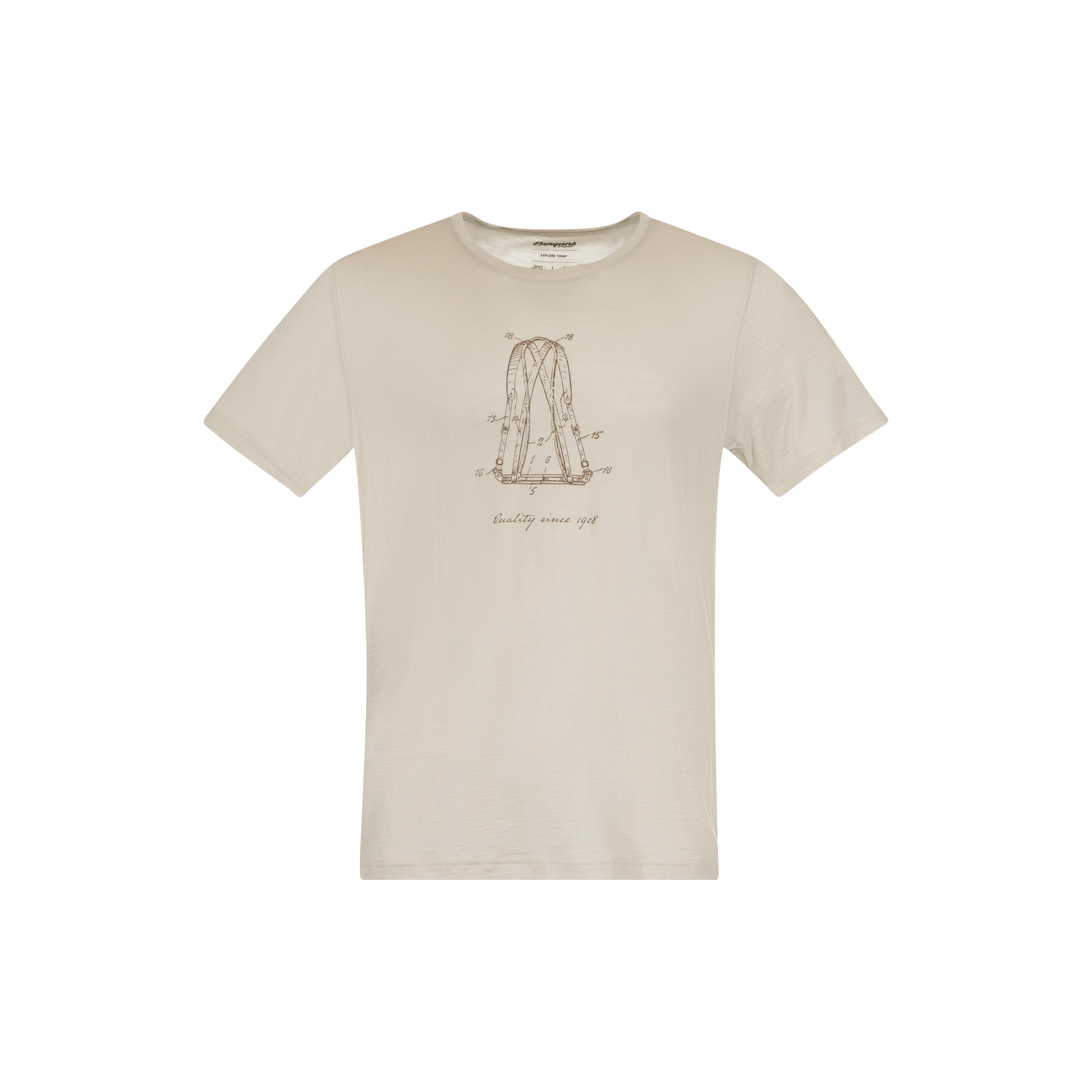 Graphic Wool Tee