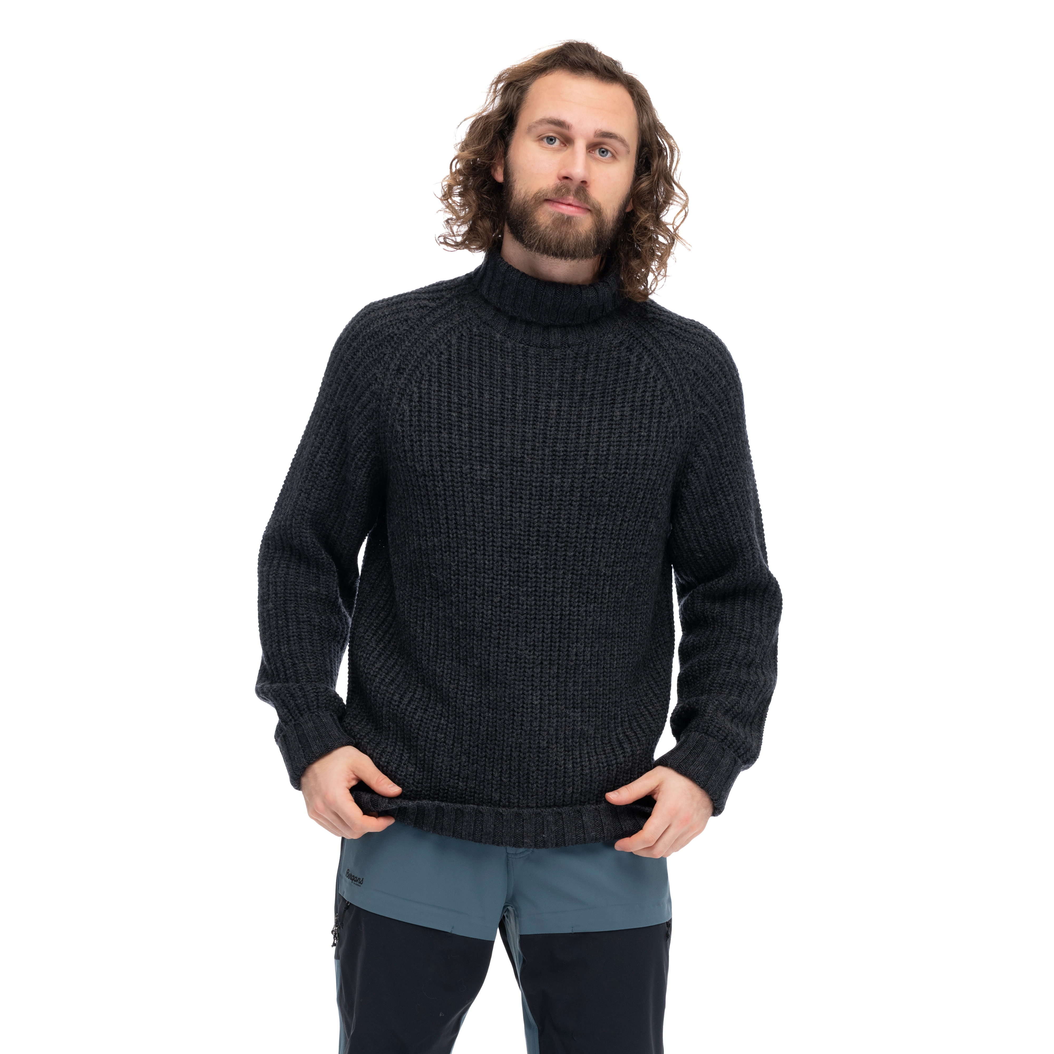 Nordmarka Merino High Neck Jumper Men